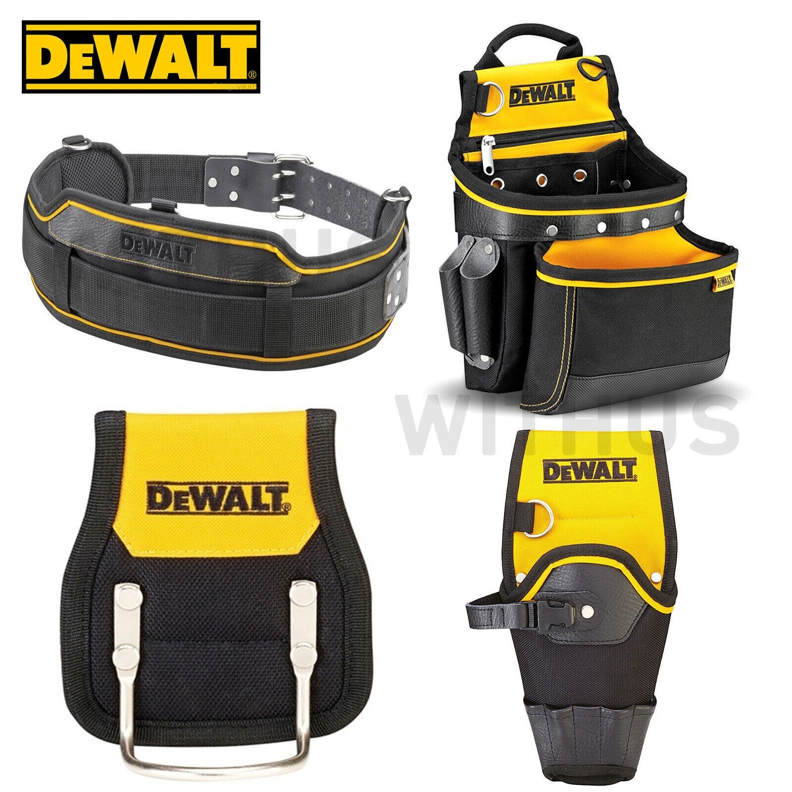 DeWalt DWST81228-8(DWST1-75552) Heavy Duty Multi Purpose Tool Belt Storage Pouch