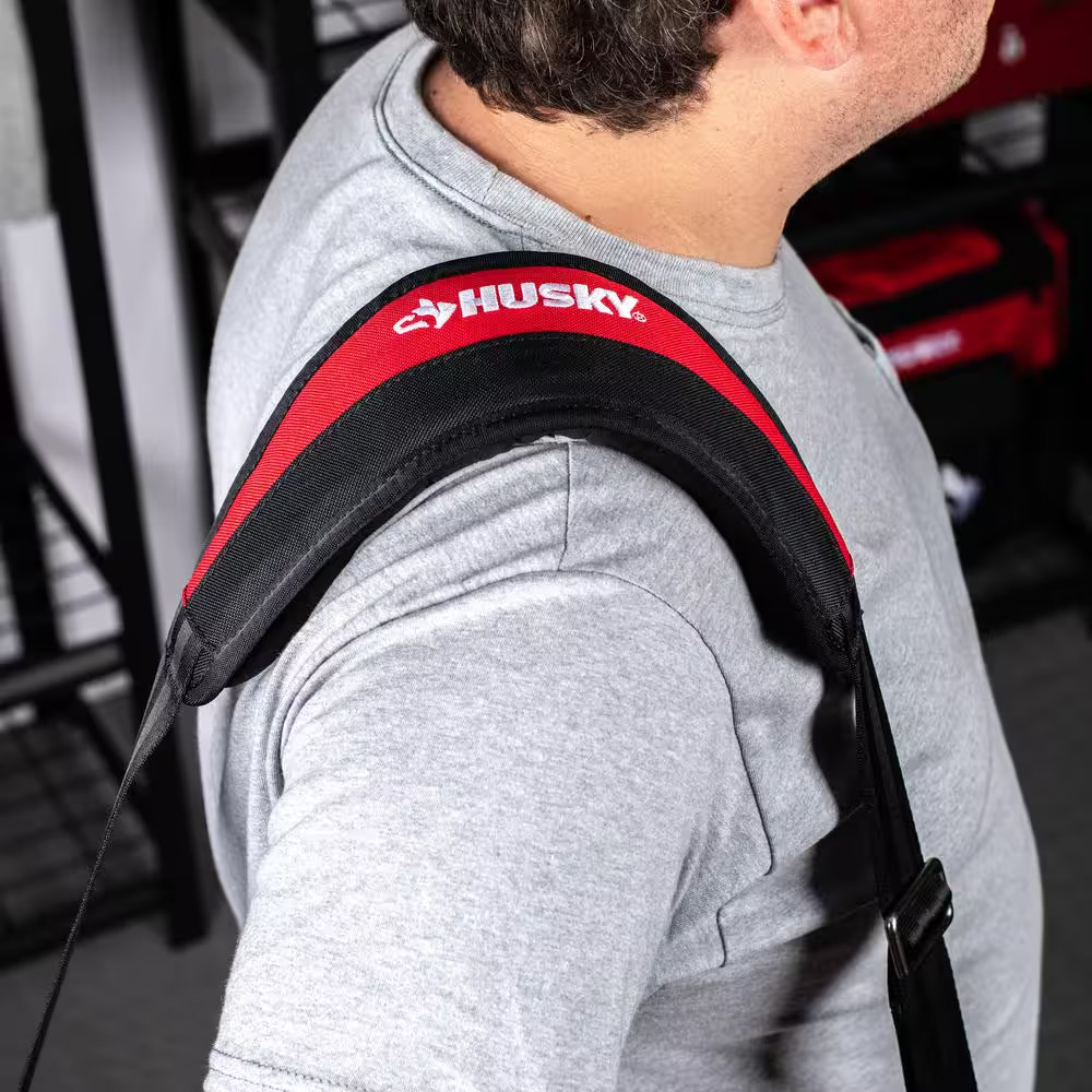 Husky 3.5 In. Detachable Padded Tool Bag Shoulder Strap