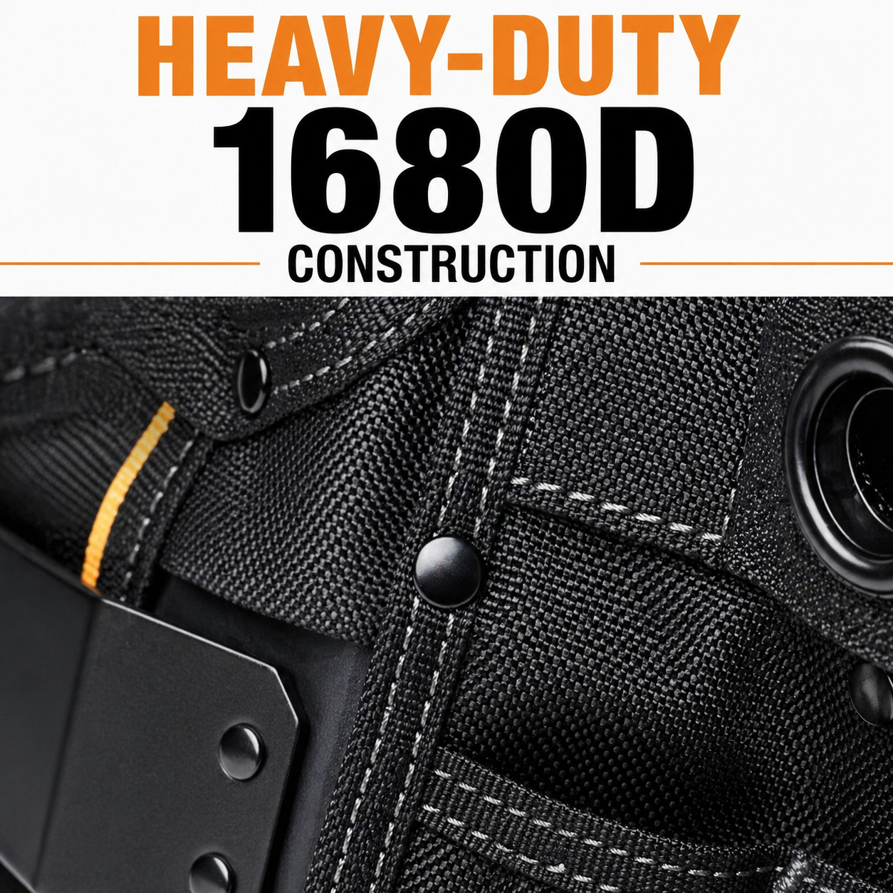 Toughbuilt 12″ Pro Heavy Duty Tool Bag Tote 31 Pockets Wide Opening Work Gear