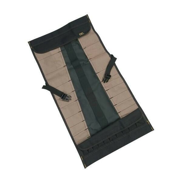 CLC 1173 Custom Leather Craft 32 Pocket Socket Tool Roll Up Pouch Organizer