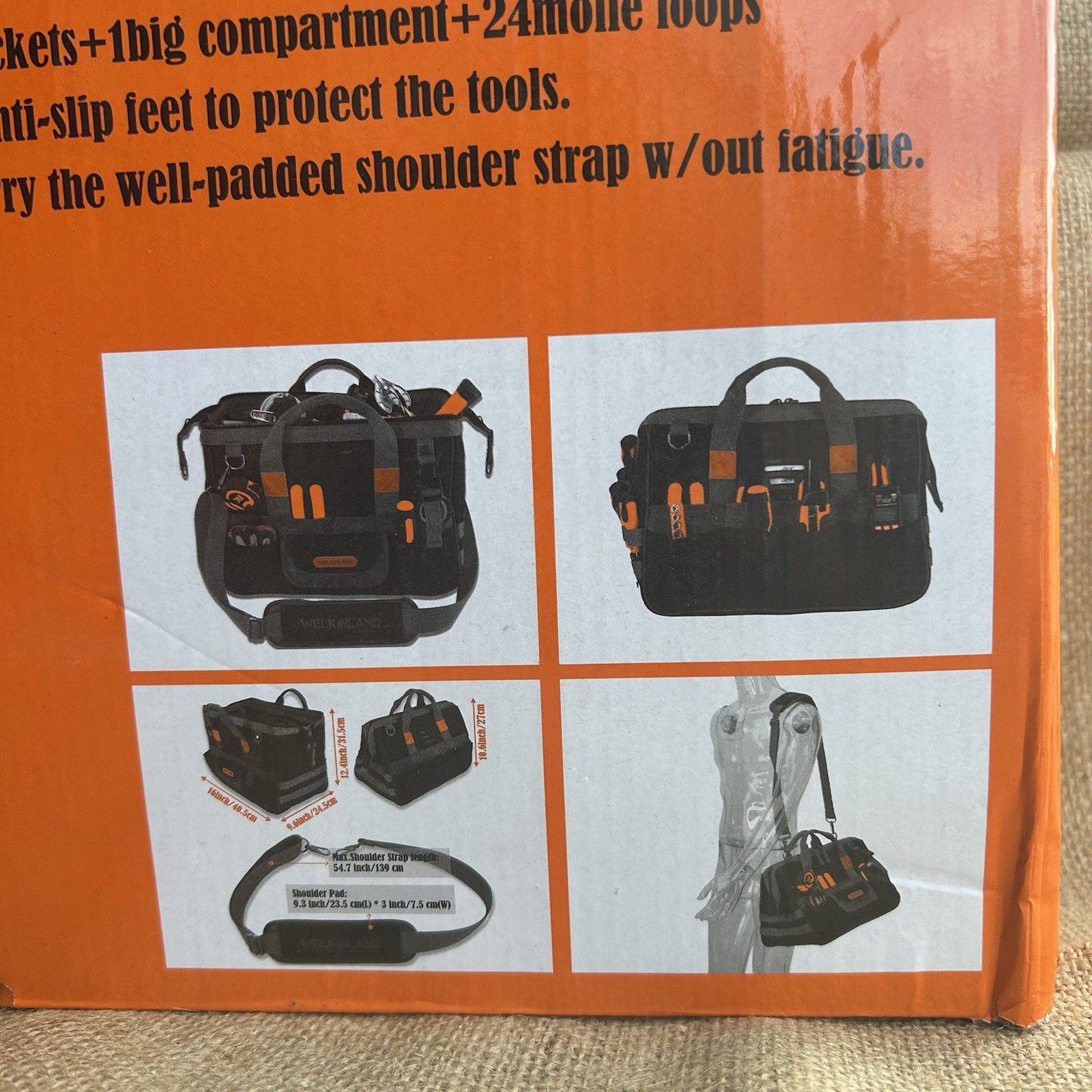 16-Inch Canvas Tool Bag