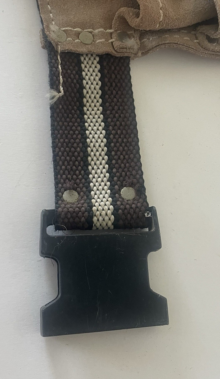 Nicholas Heavy Split Cowhide Leather Tool Belt Handyman 493X Pouch Carpenter USA