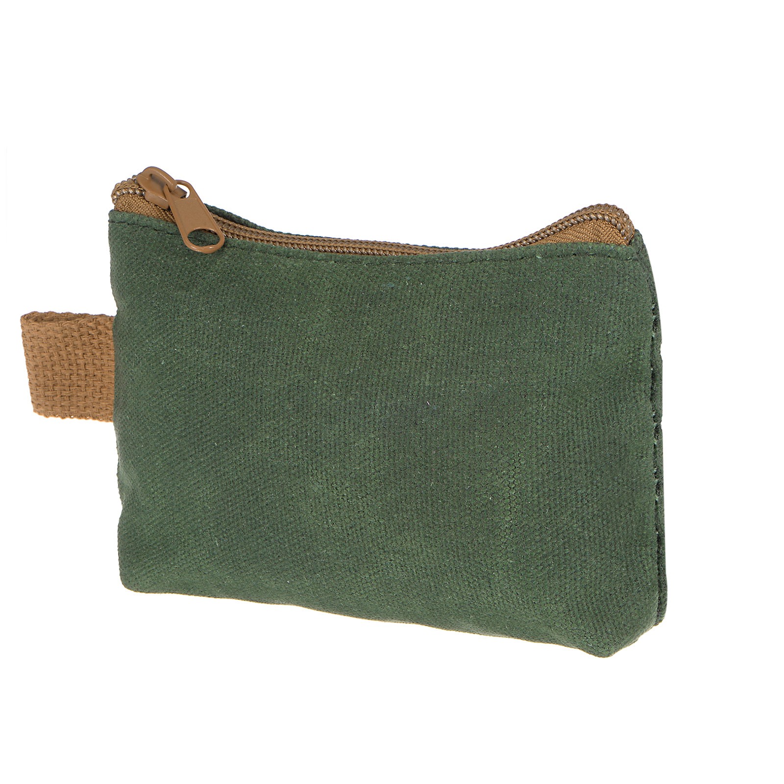 Tool Pouch Bag 14.5cm x 3cm x 9cm Oxford Organizer with Zipper Dark Green