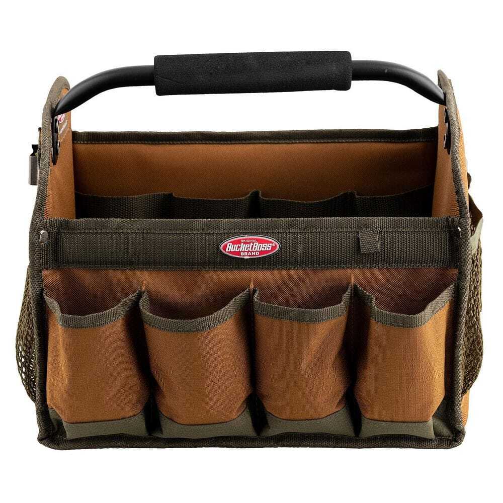 12 In. Open Top Tool Tote Bag Total 9 pockets