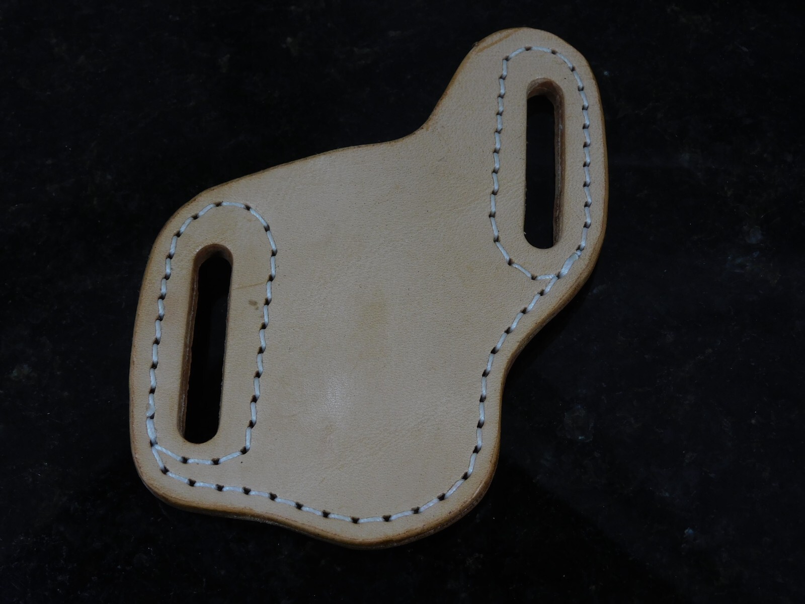 Top Grain Raw Leather knife Lighter Tool Holder for the Belt