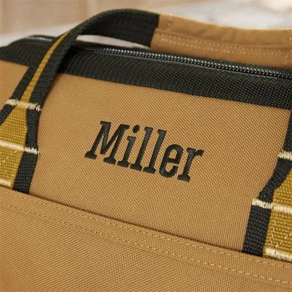 Carhartt ® Foundry Series Embroidered Tool Tote, Dimensions : 10.5″H x 14″W x 9″