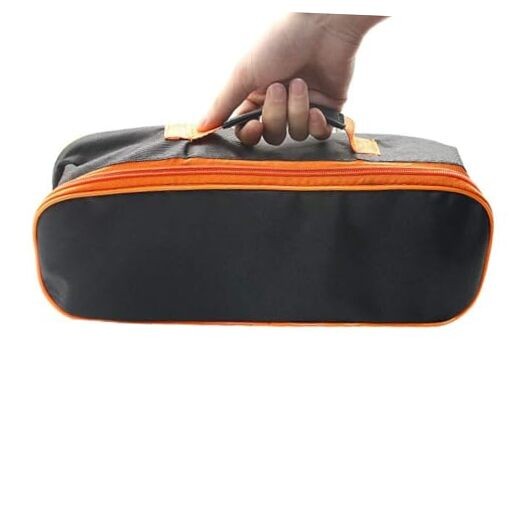 Vacuum Cleaner Tool Bag, 14.4×4.3×5.1 Inch, 14.4 x 4.3 x 5.1inch Black