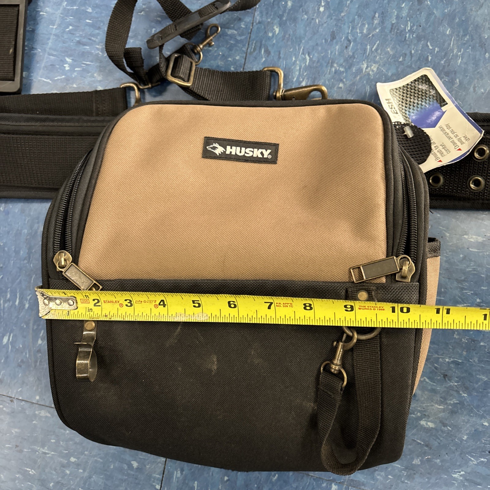 Brand New Old Stock Husky CONSGTRUCTION Tool Belt with Suspenders. Sturdy Breath