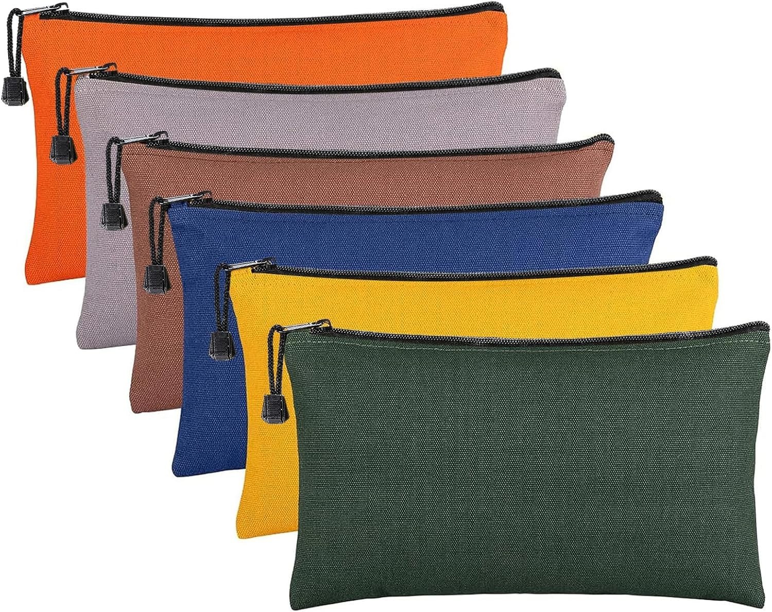 Multipurpose Water-Resistant Tool Bags – 11.2»x7» in 6 Eye-Catching Colors