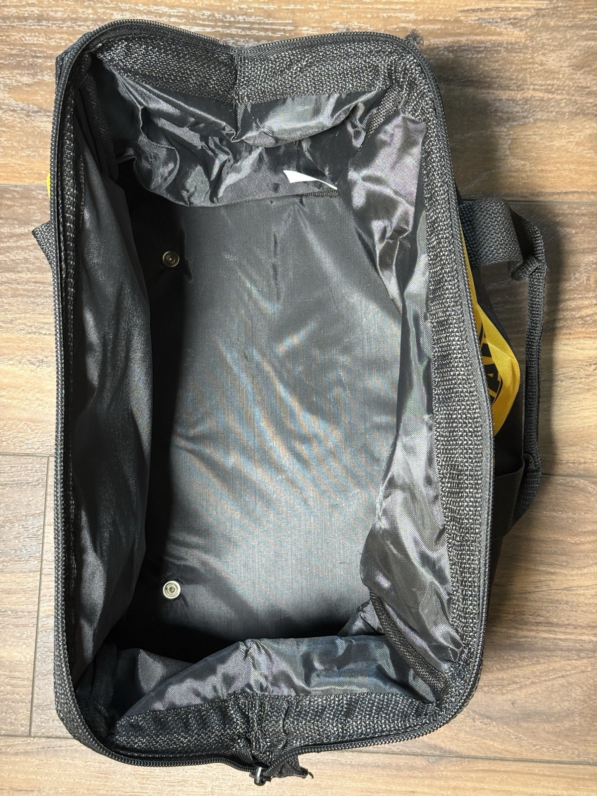 DeWALT TOOLS Heavy Duty Carrying Case Bag Nylon Canvas Black/Yellow 11×8.5 NEW
