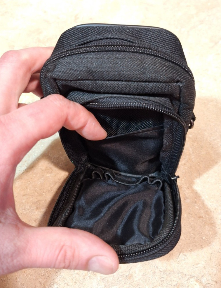 New Multi Tool Pouch Bag Screwdrivers Scissors Pens Belt Thru Black 6.5″ x 4″