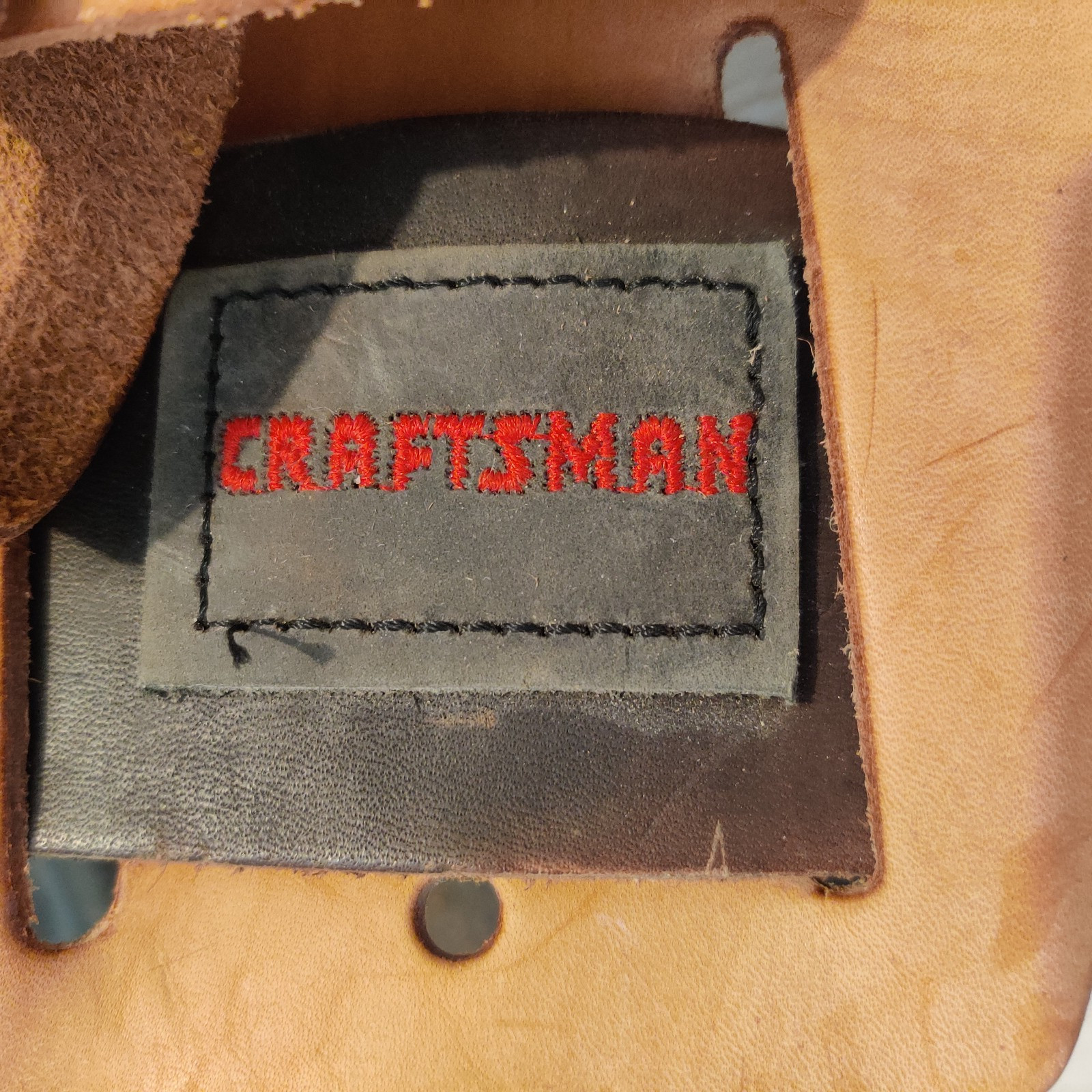 Craftsman 40391 Carpenter Leather Tool Belt 42-46 Tape Measure Holder CLC Pouch