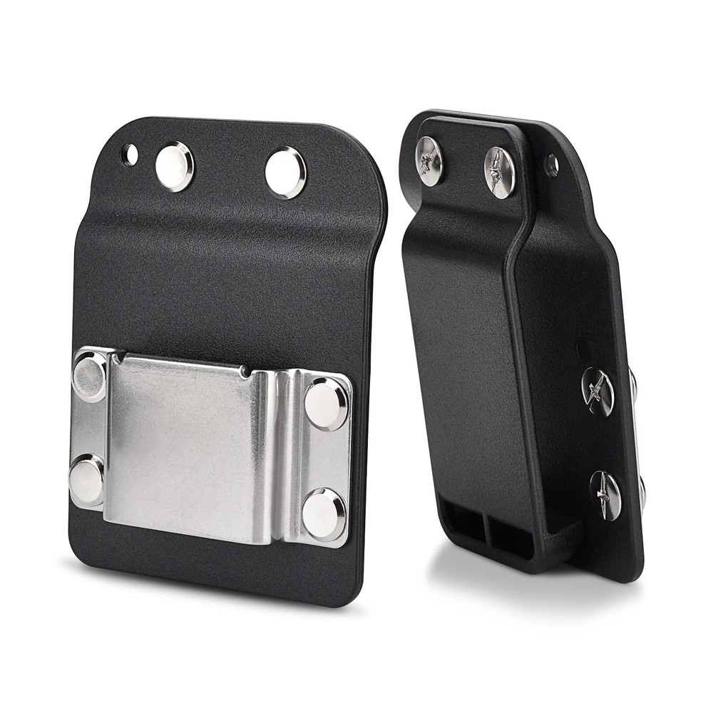 2PACK Clip-On Tool Belt Drill Holder | Holster for Cordless Drill, Impact Nailer