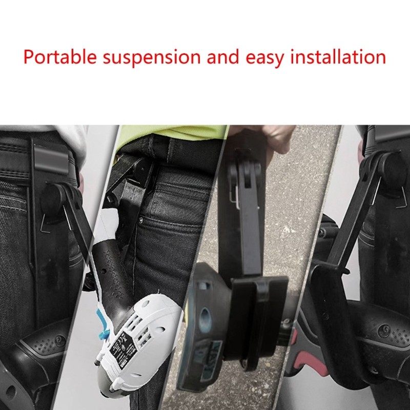 Portable Tool Belt Hooks Impact Driver Drill Wrench Storage Holder Metal Belt