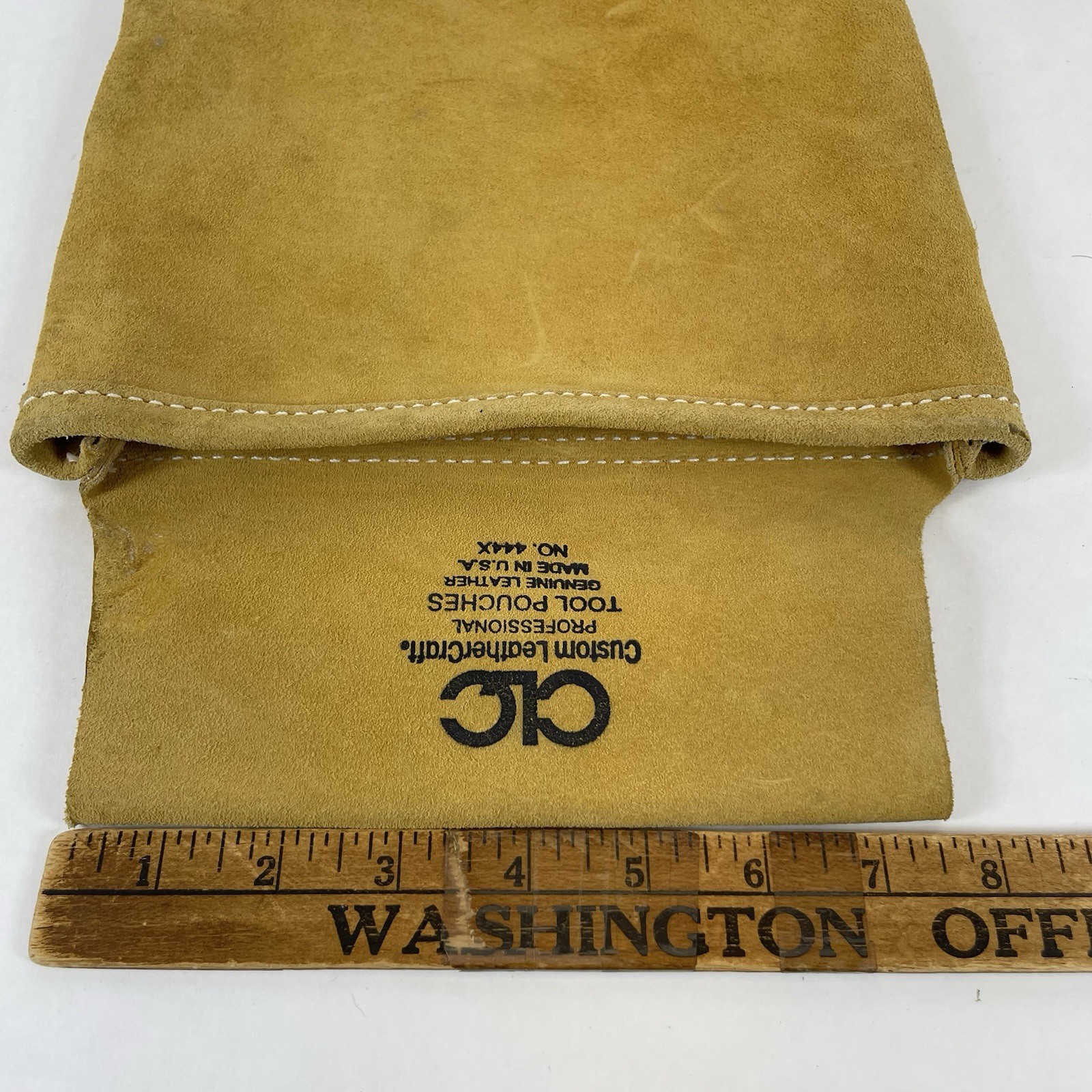 CLC Custom Leather Craft Single Pocket Tool Nail Pouch 444X Professional USA