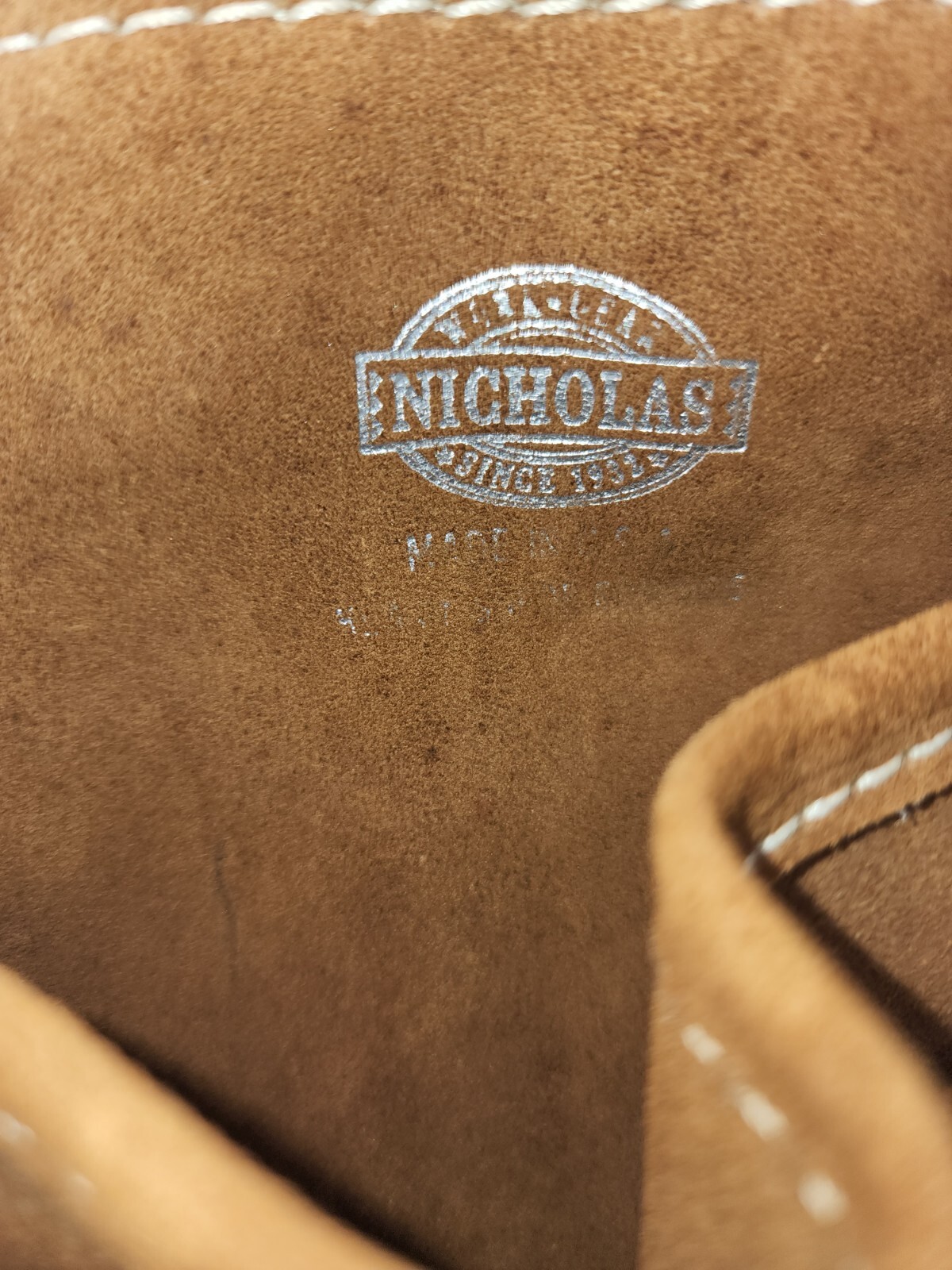 Nicholas Work Gear Top Grade Cow Hide Tool Belt With Adjustable Belt 8×8 inch