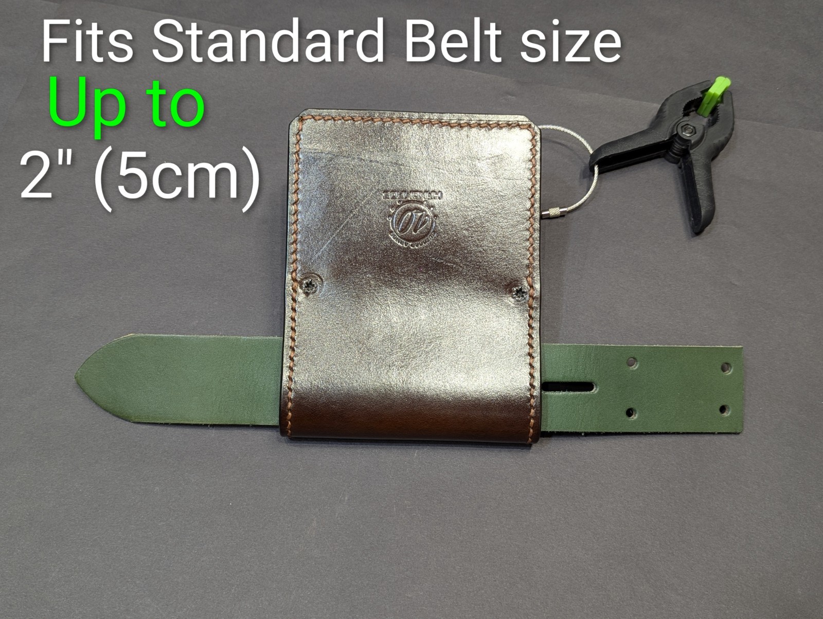 Hammer/Tool Handmade Leather Holster w/ Glove Clip «Only» (No Tools Included)