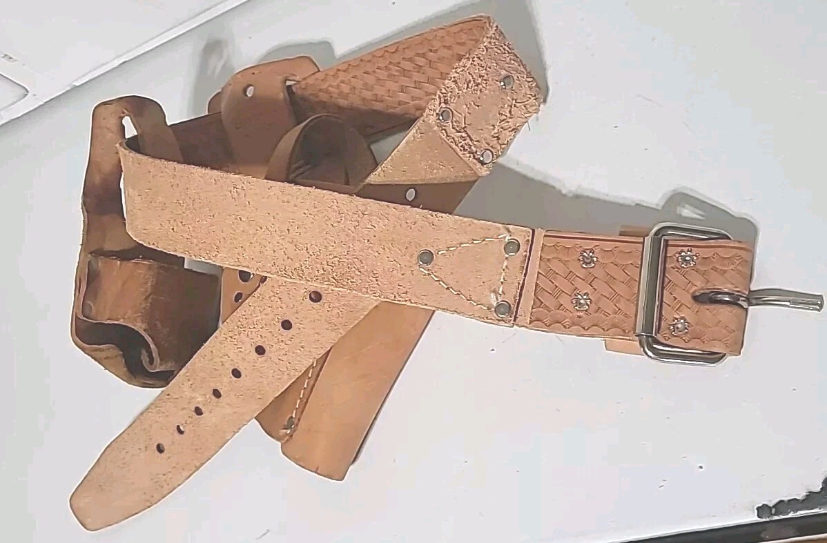 AWP Tool Belt Craftsman Drill Holder 40465 Bolen S5549 Tape Measure Holder Set