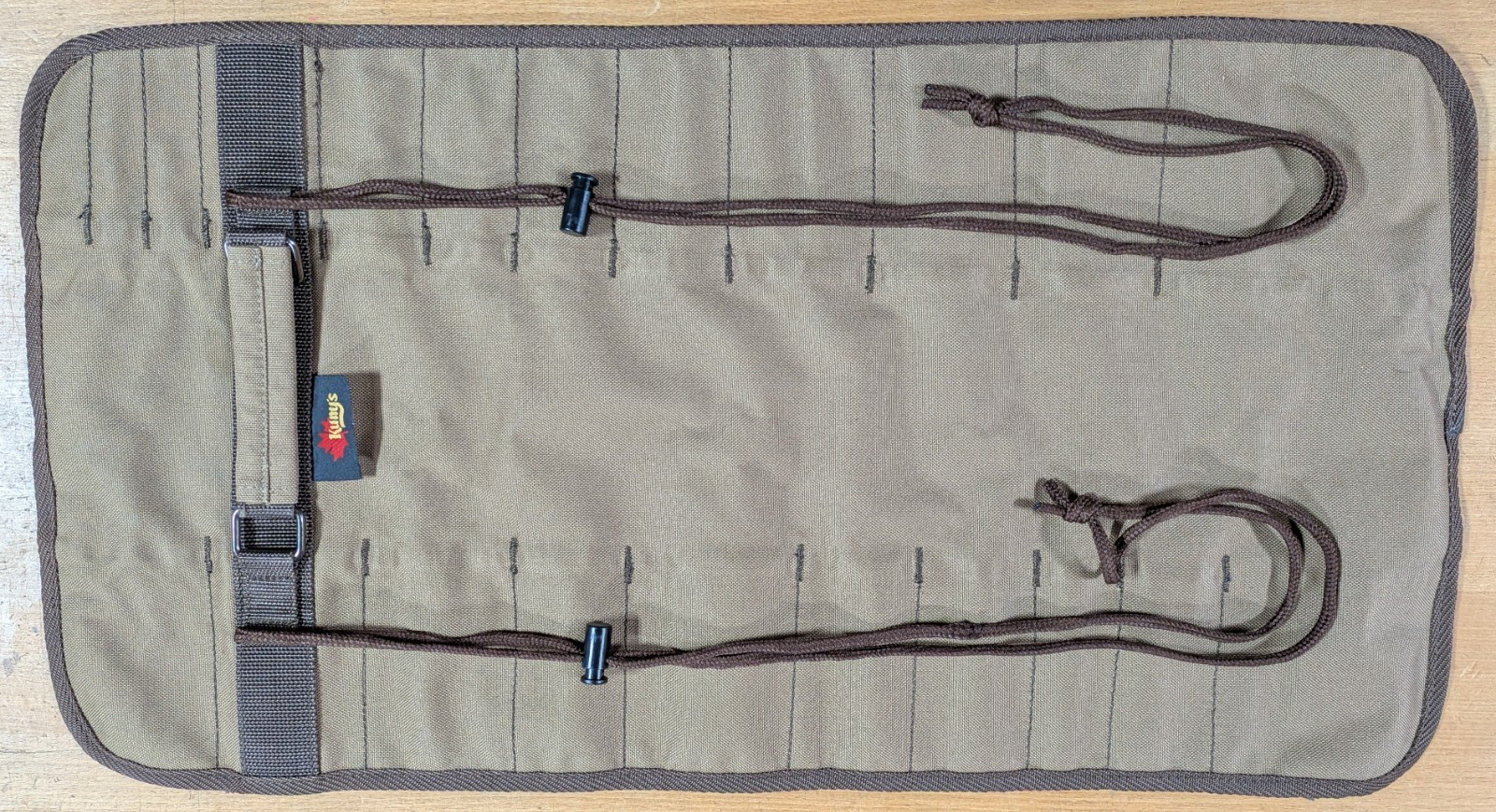 Kuny’s heavy duty canvas 22 pouch roll for chisels & similar tools Canadian made