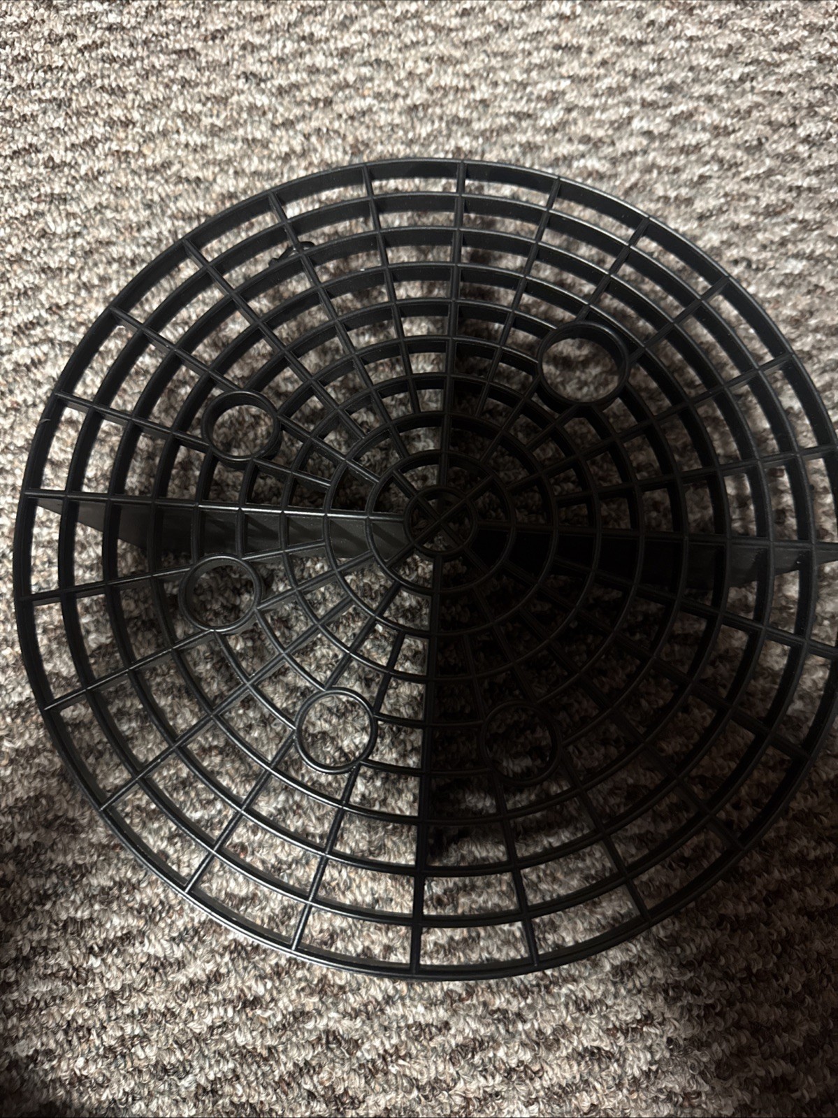 Black Grit Guard Insert for Automotive Buckets 9-3/8 Inch Wide