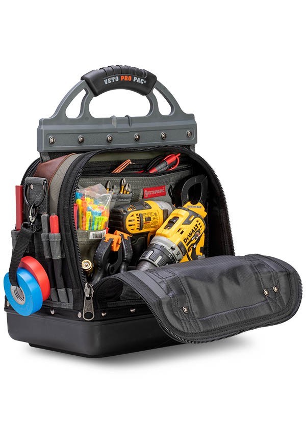 Veto Tech LC Tech Large Tool Bag , Black