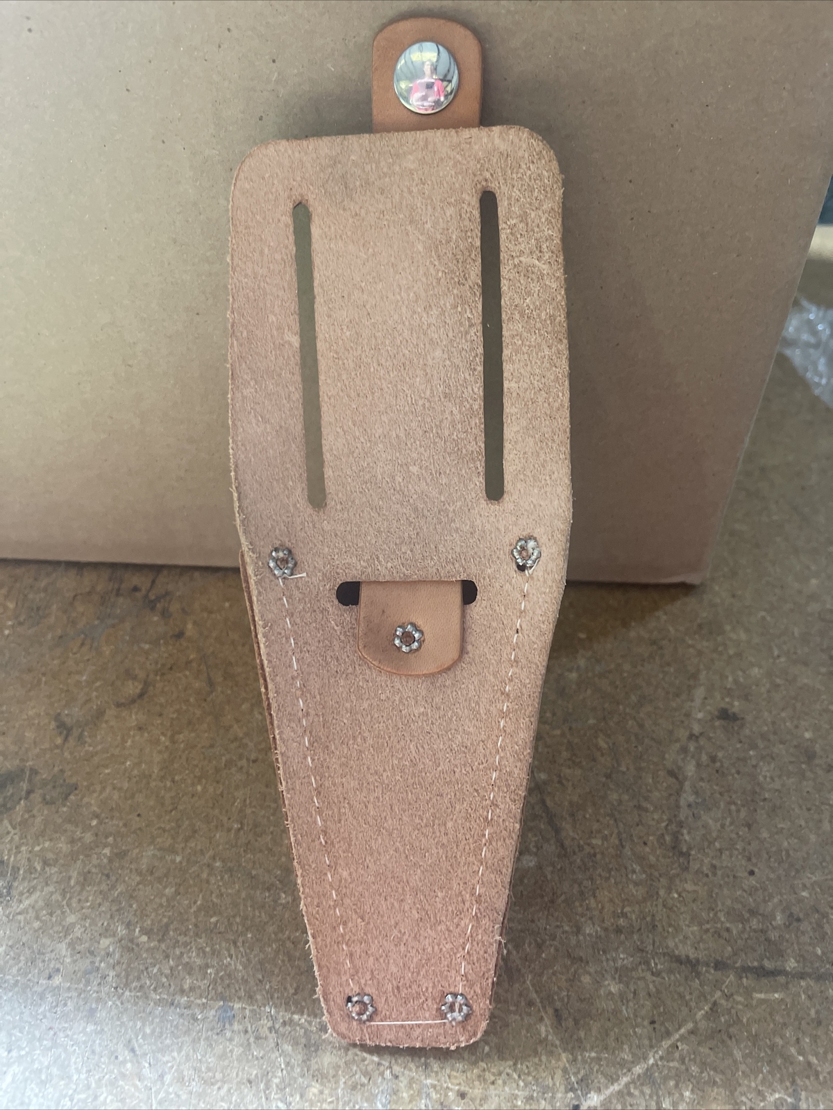 Top Grain Leather Utility Knife Plier Tool Holder Belt Holster Sheath NEW