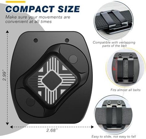 Magnetic Tool Holder for Belt, Strong Magnet Tool Clip for Men, for Dad, Heav…