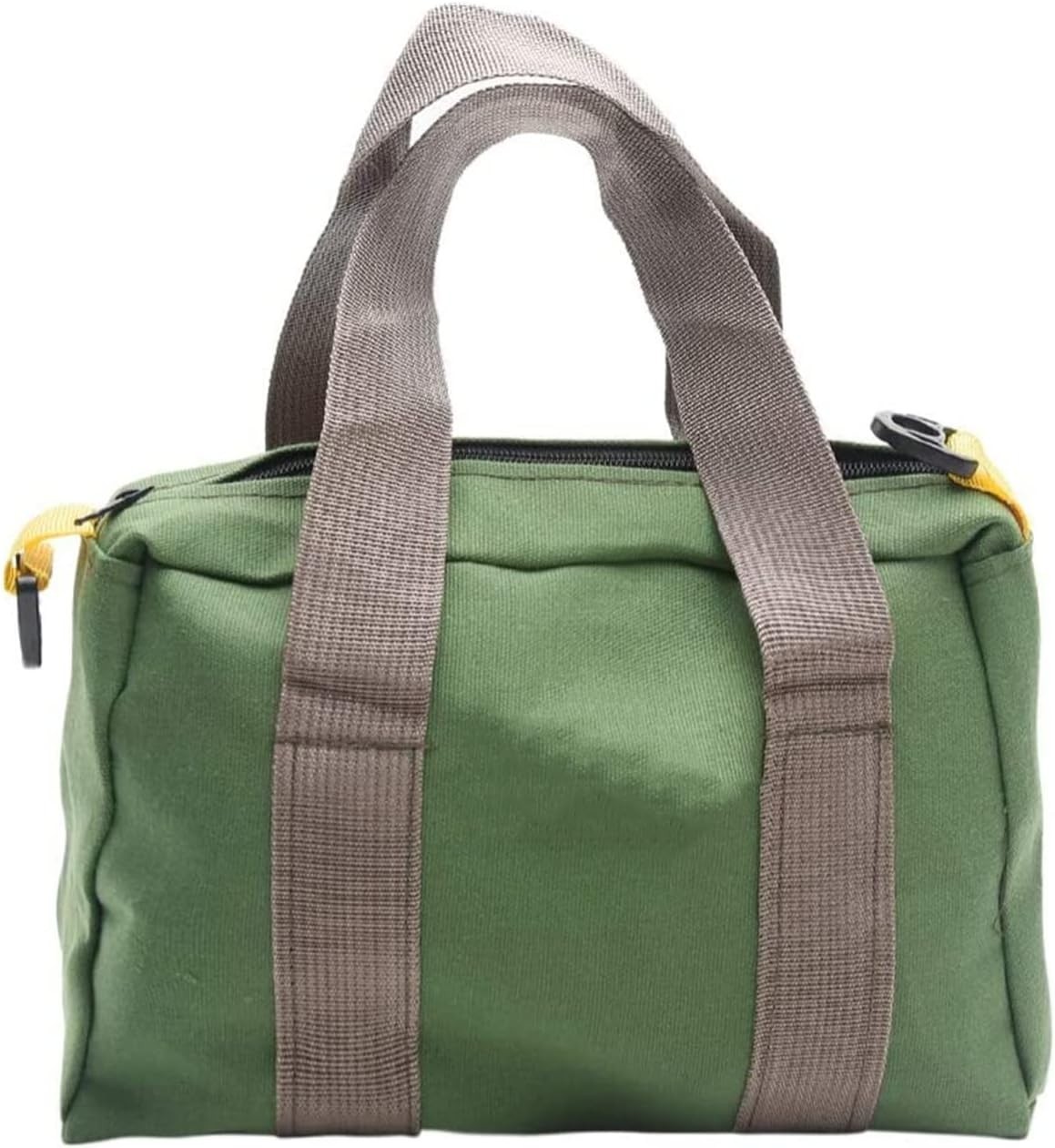 BLIRITEL 12 Inch Wide Mouth Tool Bag, Heavy Duty Canvas Tool Storage Bag, Large