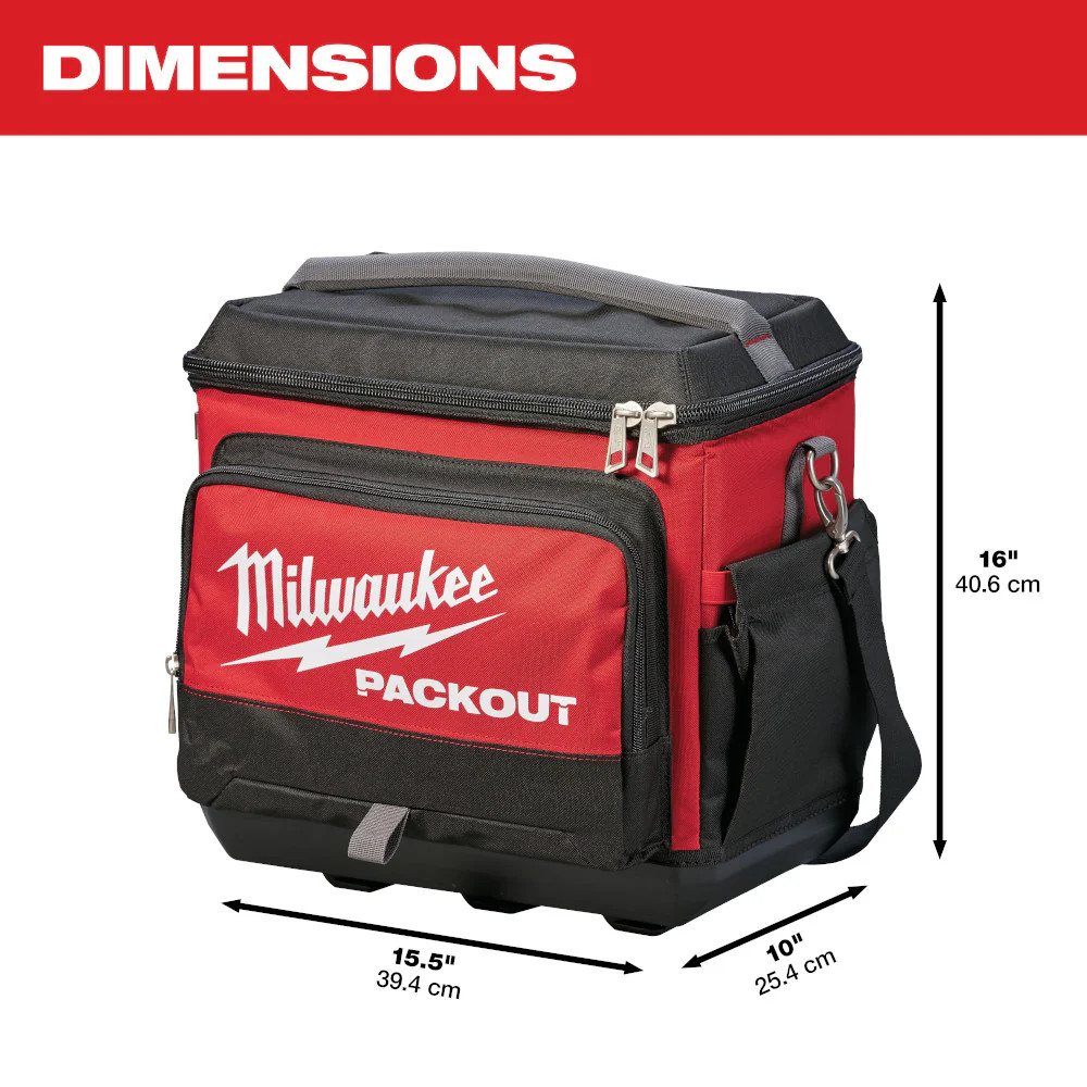 Milwaukee 48-22-8302CLR PACKOUT 10″ Structured Tote w/ Cooler