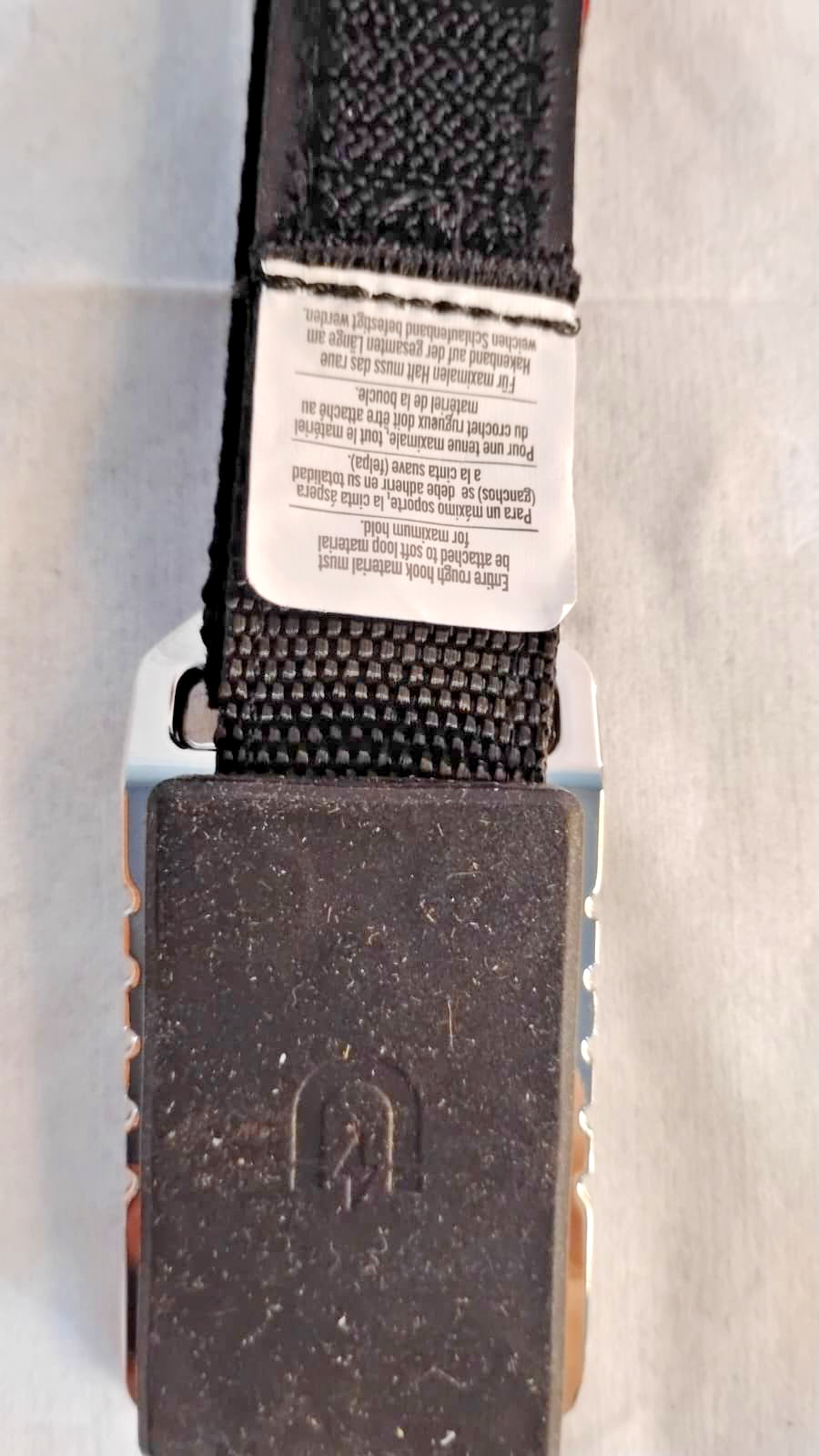 VELCRO® Brand Heavy-Duty Cinch Strap with Metal Buckle for Cables Tools, Outdoor