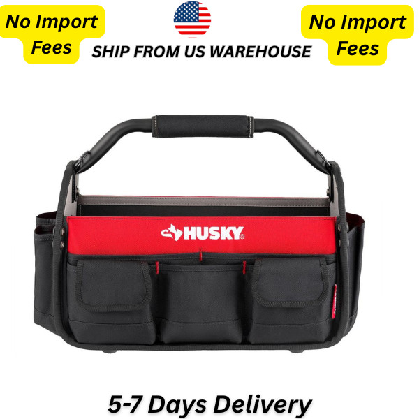 17 In. 18 Pocket Open Top Tool Bag