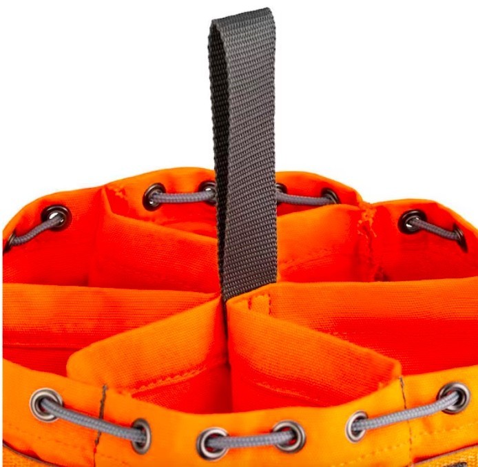 10 in. 19 Pocket Grade Small Parts Organizer Tool Bag