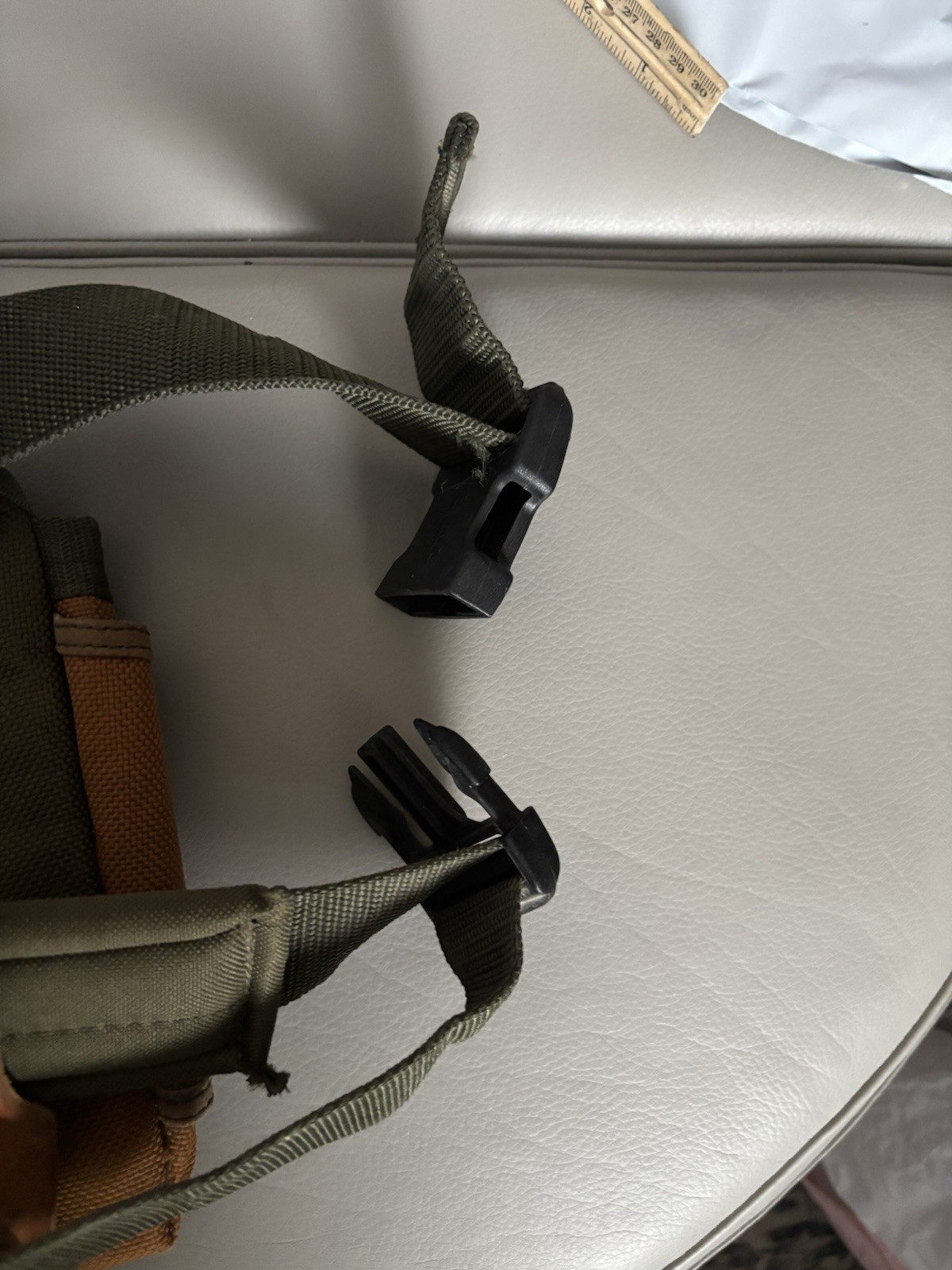 Bucket Boss Original Padded Fabric Tool Belt, Brown/Green, 1 Item