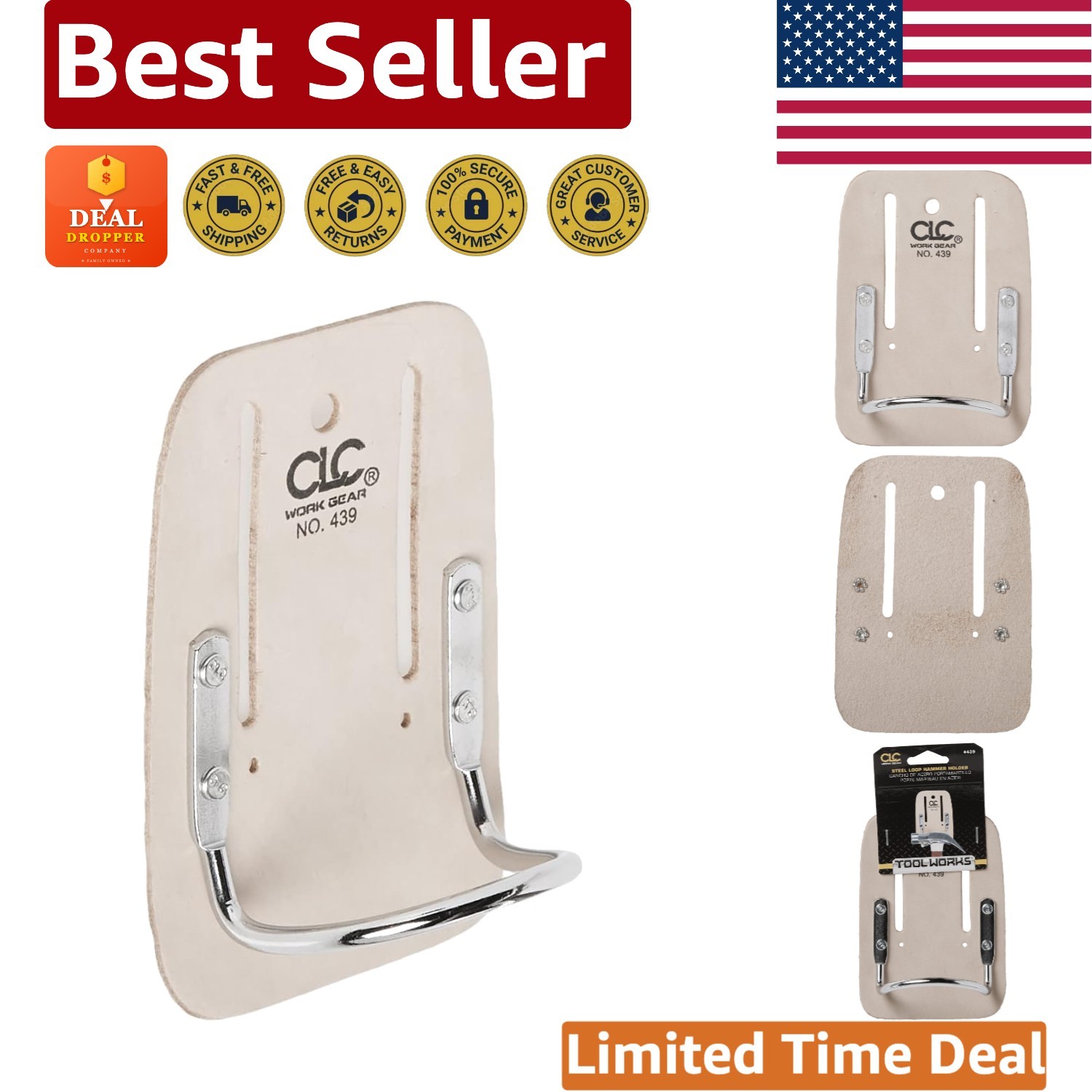 Versatile Hammer Holder for Professionals – Plate Mount & Stylish Design