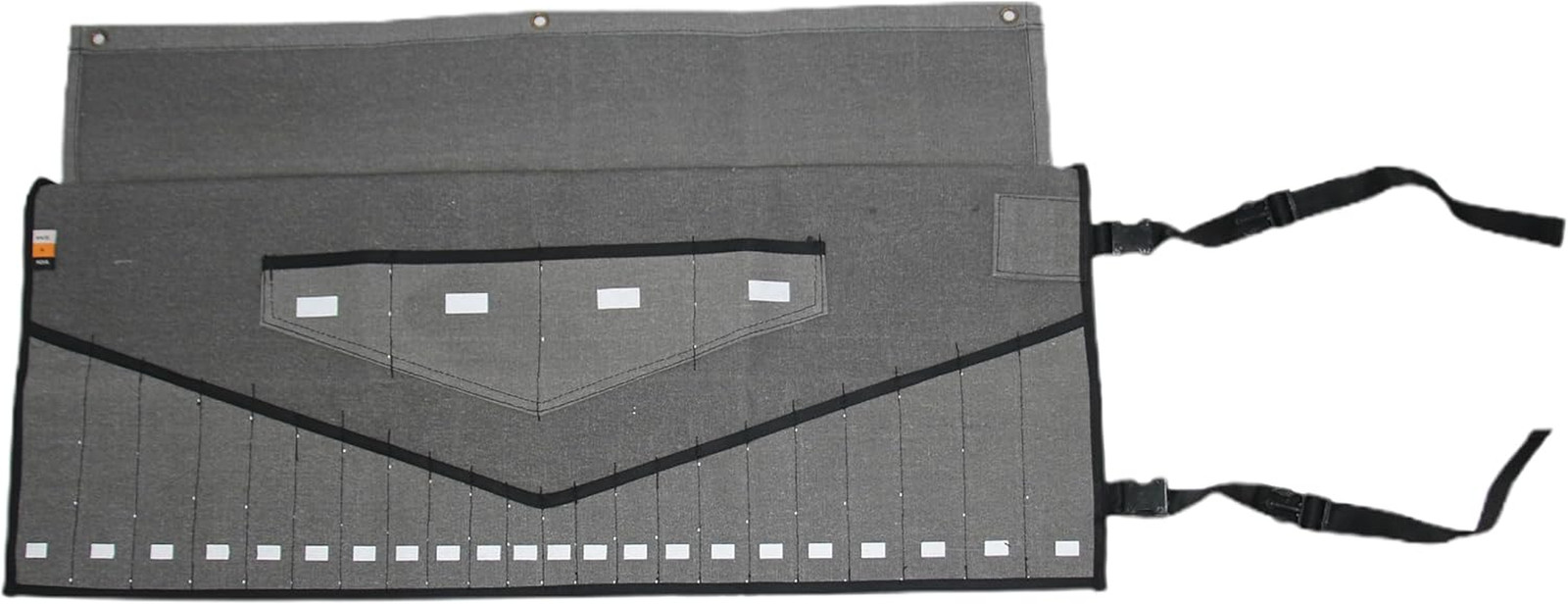 BULL TOOLS Wrench Roll, 26 Pocket Tool Pouch, Tool Bag Wrench Organizer Metric &