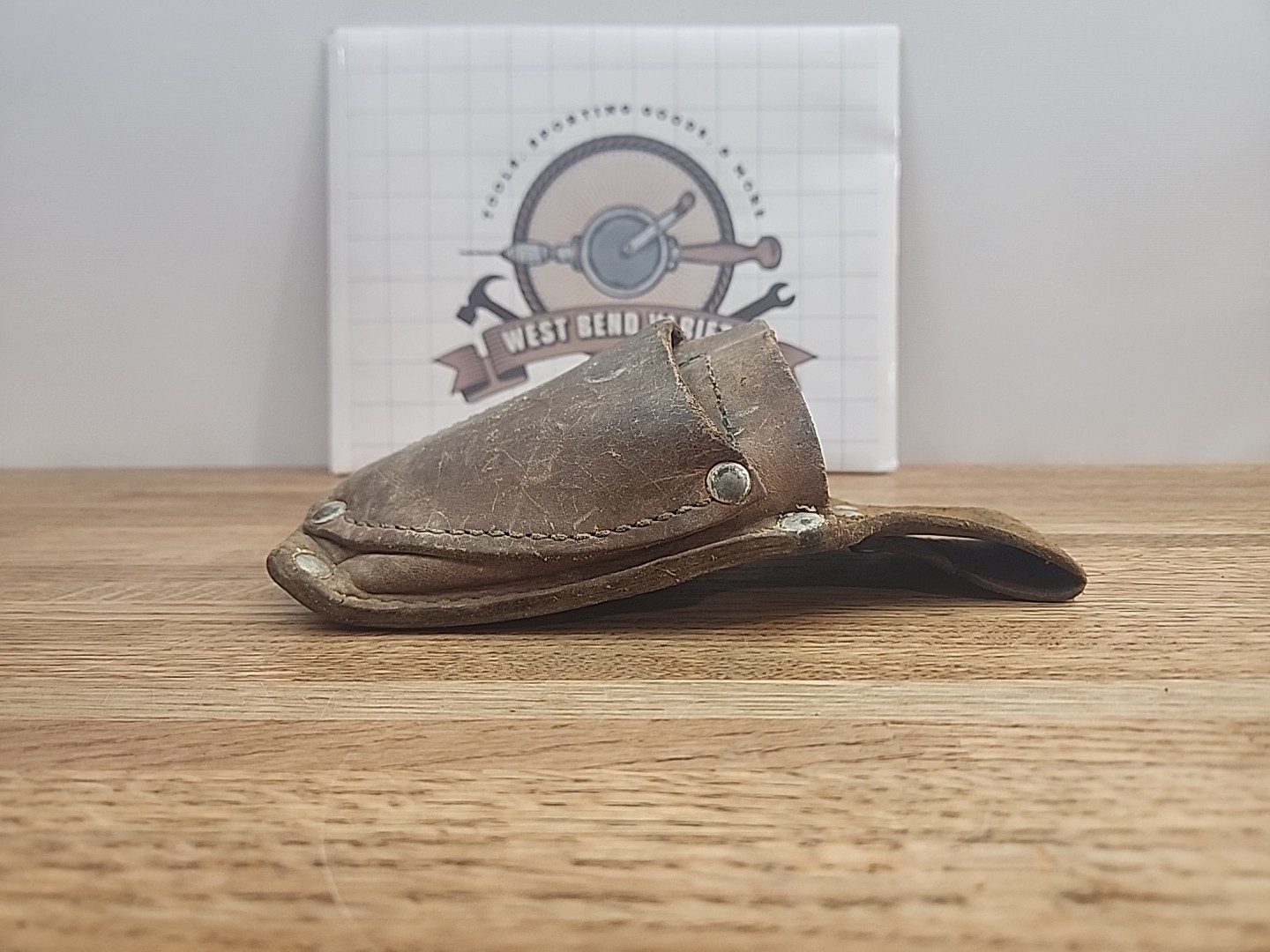 Vintage Western Electric Leather Tool Pouch, 168 Kit