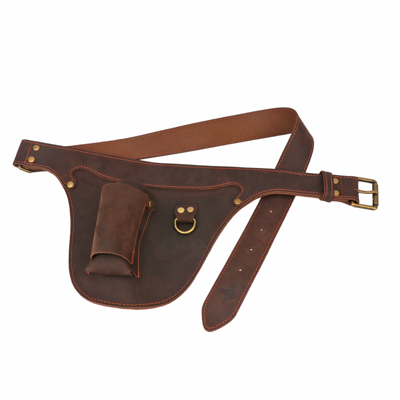 TOURBON Leather Florist Tool Storage Belt Bag Garden Pliers Waist Holster