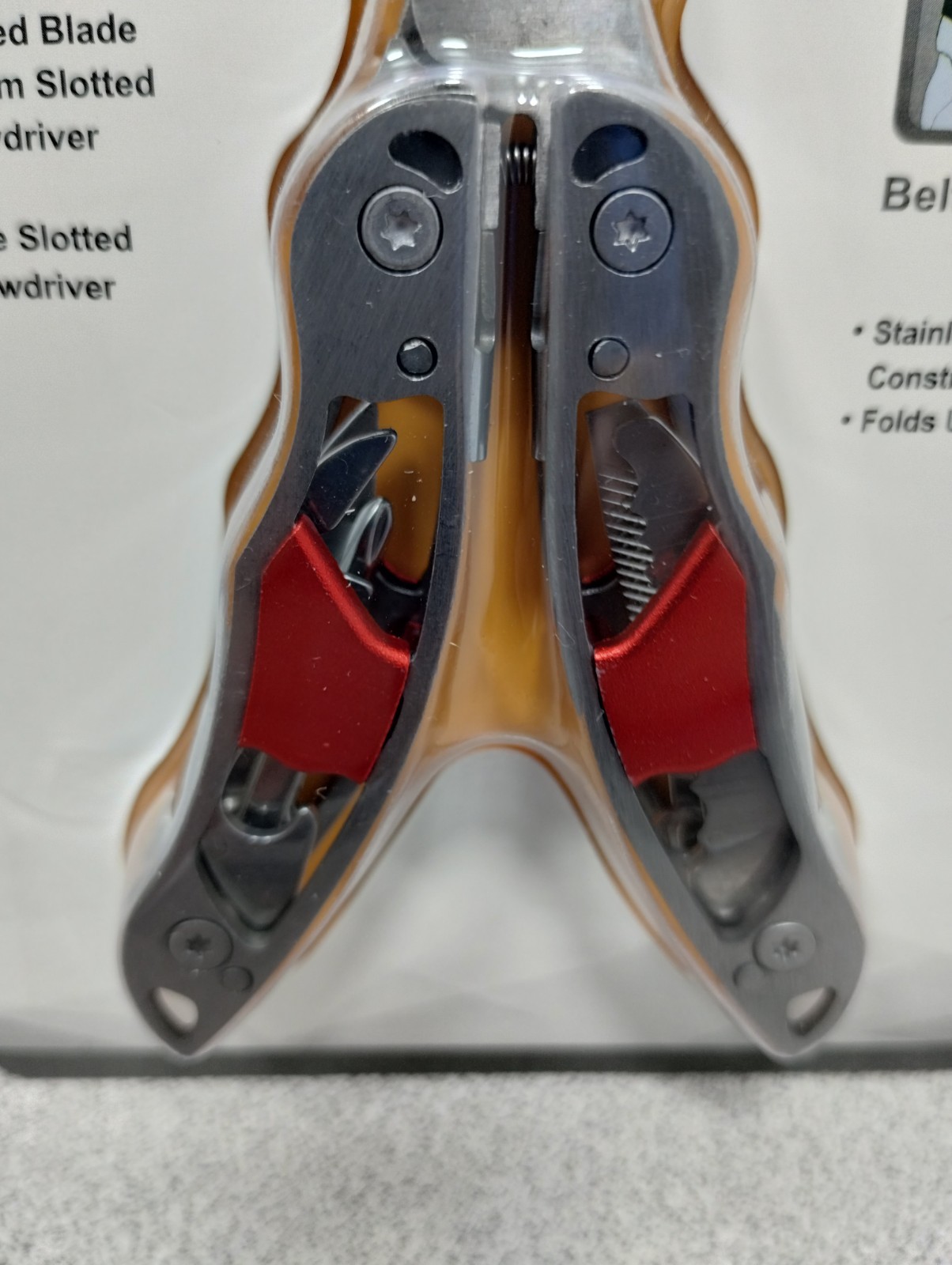 Multi Micro Tool 13 In 1 With Belt Pouch Red Handles New In Pack.
