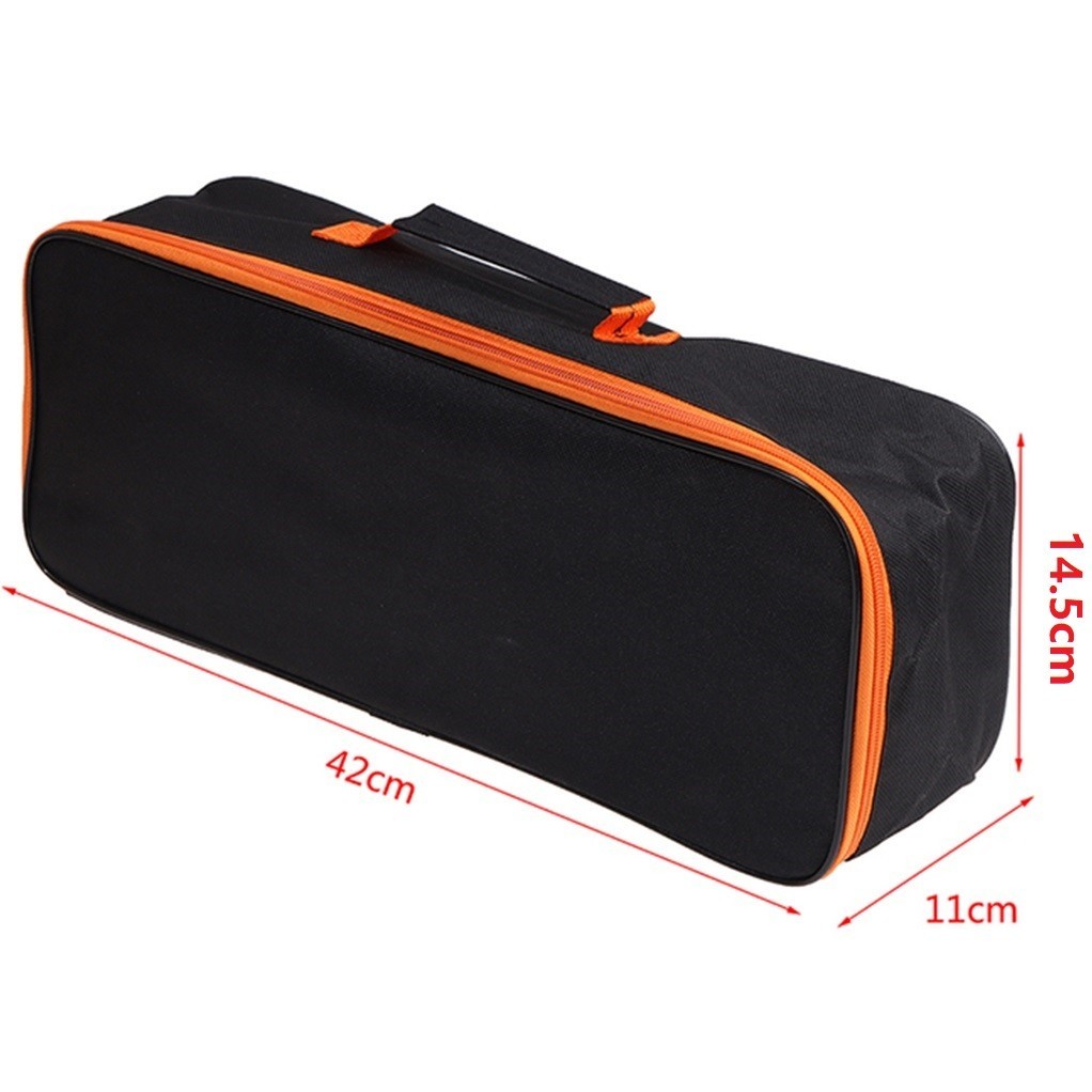 Vacuum Cleaner Tool Bag Storage Black PVC Appro 42*14.5*11cm Polyester