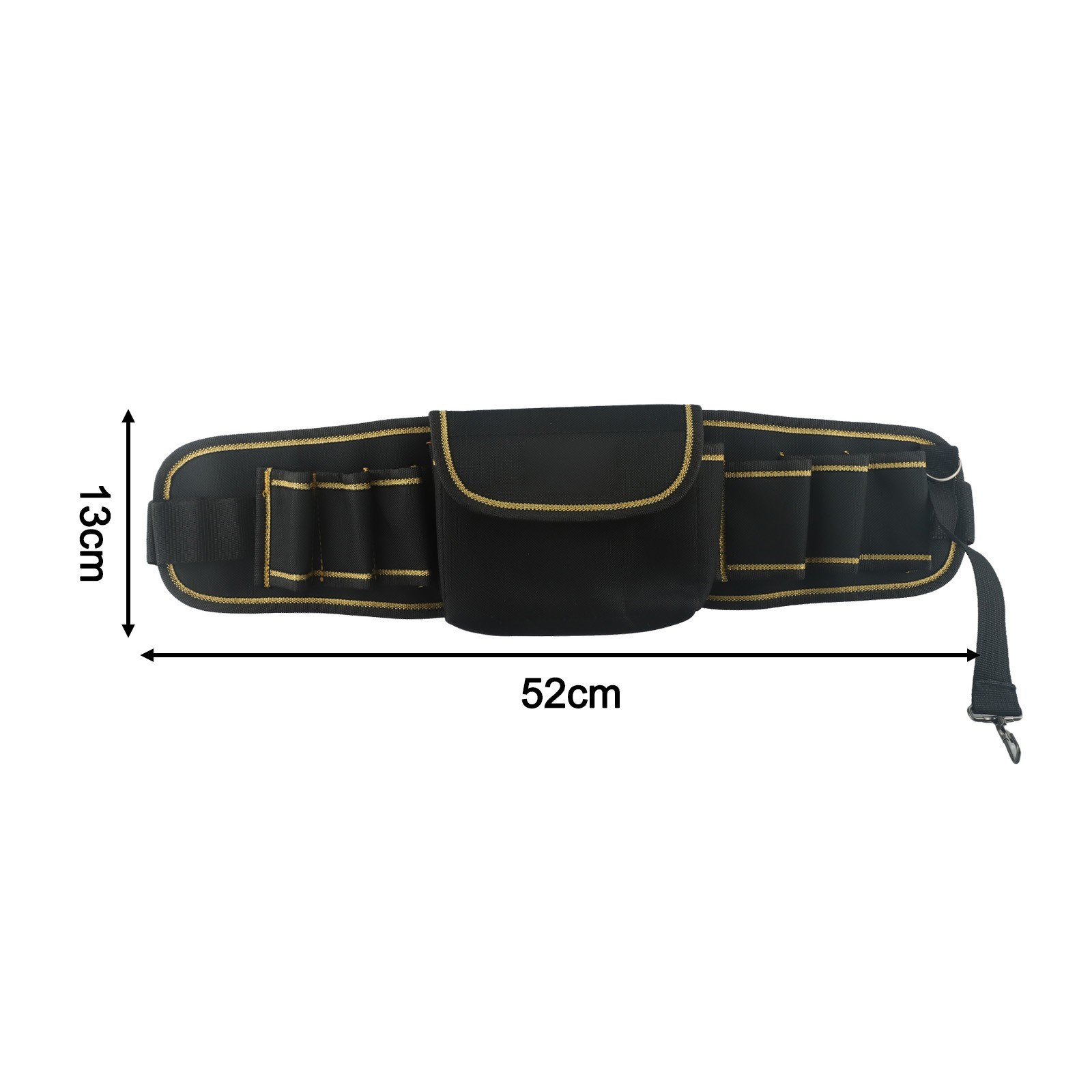 Sturdy Oxford Canvas Tool Carrier for Electricians with Adjustable Belt
