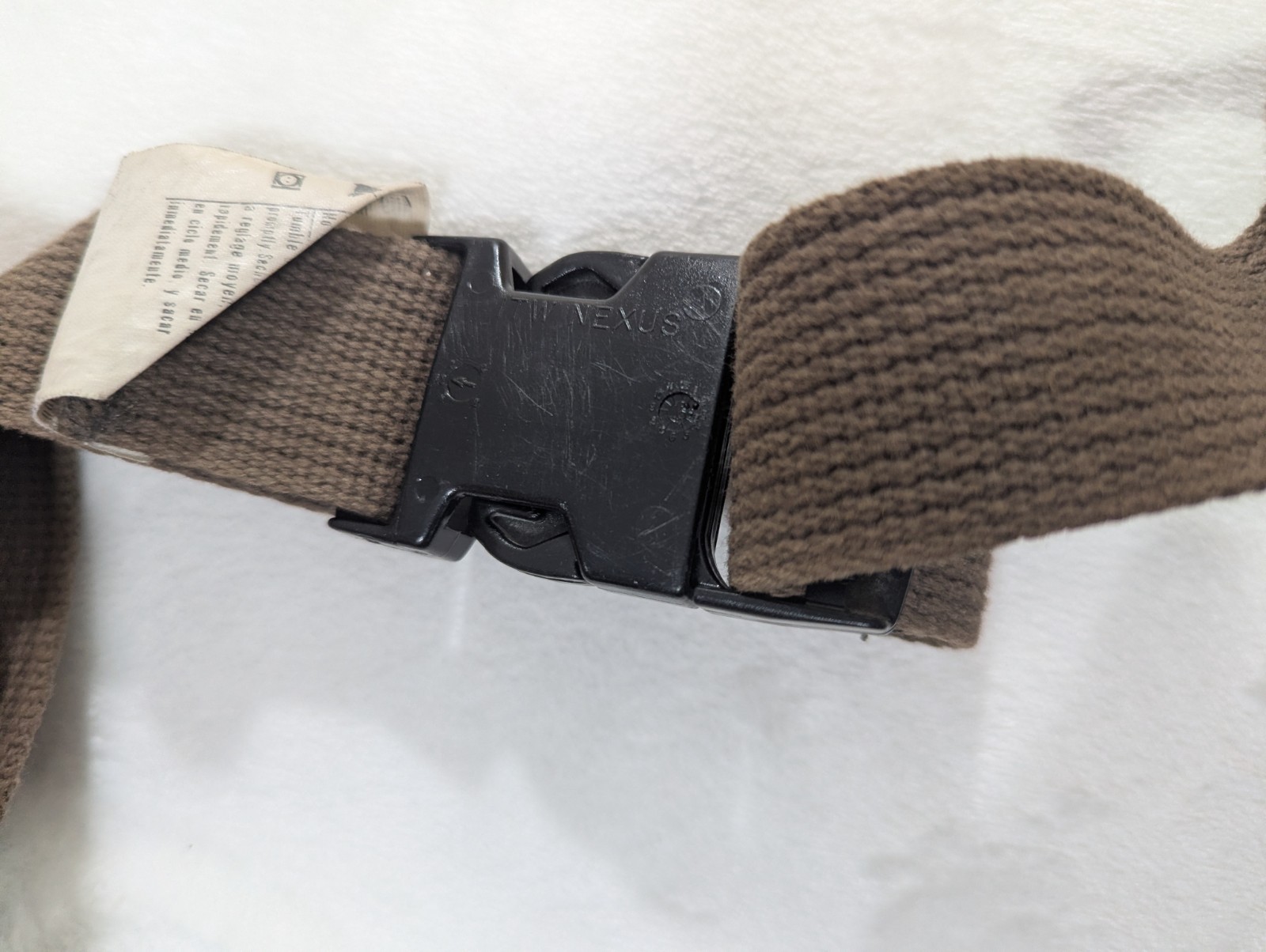 Carhartt Duck Nail Canvas Brown Tool Belt Server Apron Adjustable Distressed