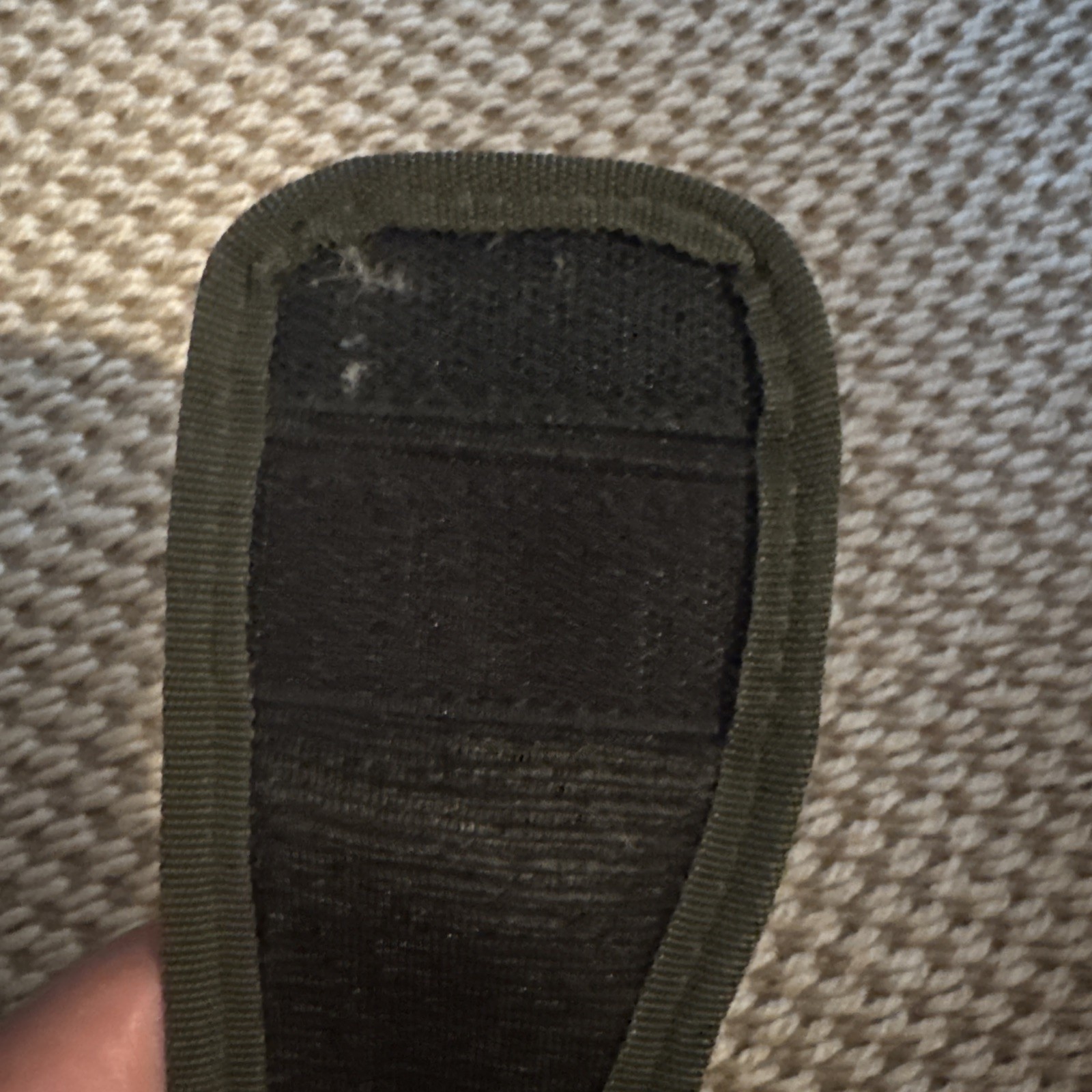 Rare HTF Bucket Boss Clip on Belt Tool Holder Cell Phone Holder Tough Canvas