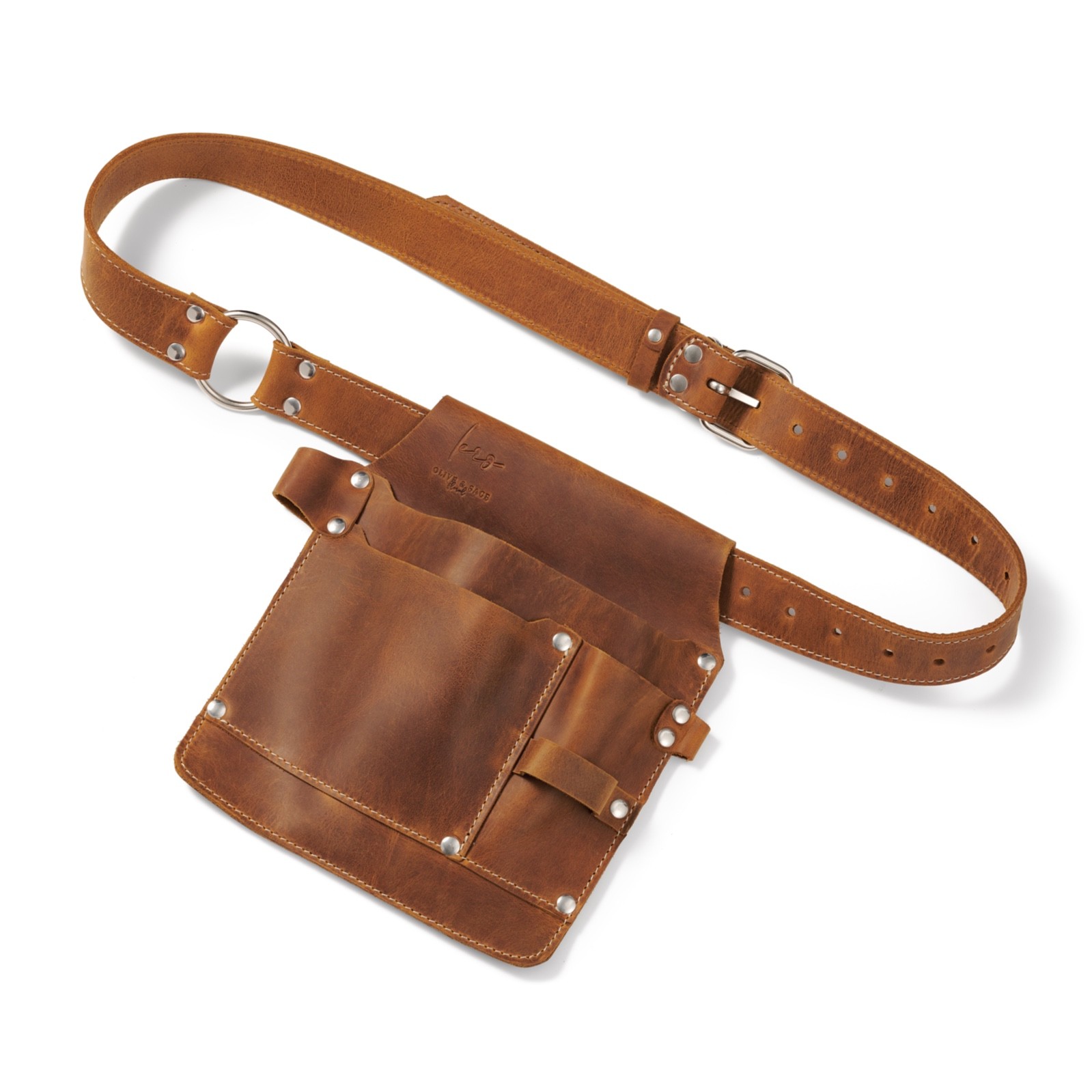 Adjustable Garden Belt — Leather Tool Belt. FLORIST tool belts. Leather belt.