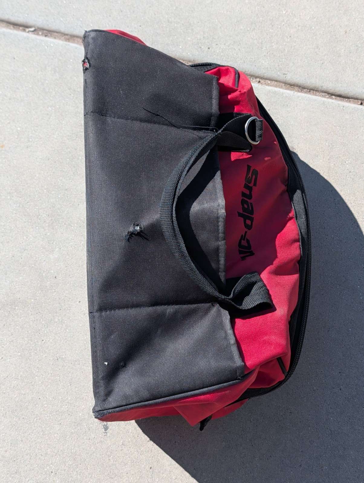 Snap On Tools Large Tool Bag/ Tote Bag/ Organizer Bag/ 18”x9”x12”