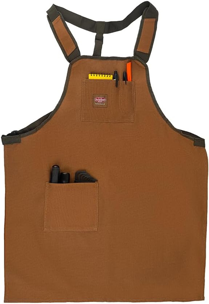 Mens Adjustable Tool Bag, Brown, 1- Pack US