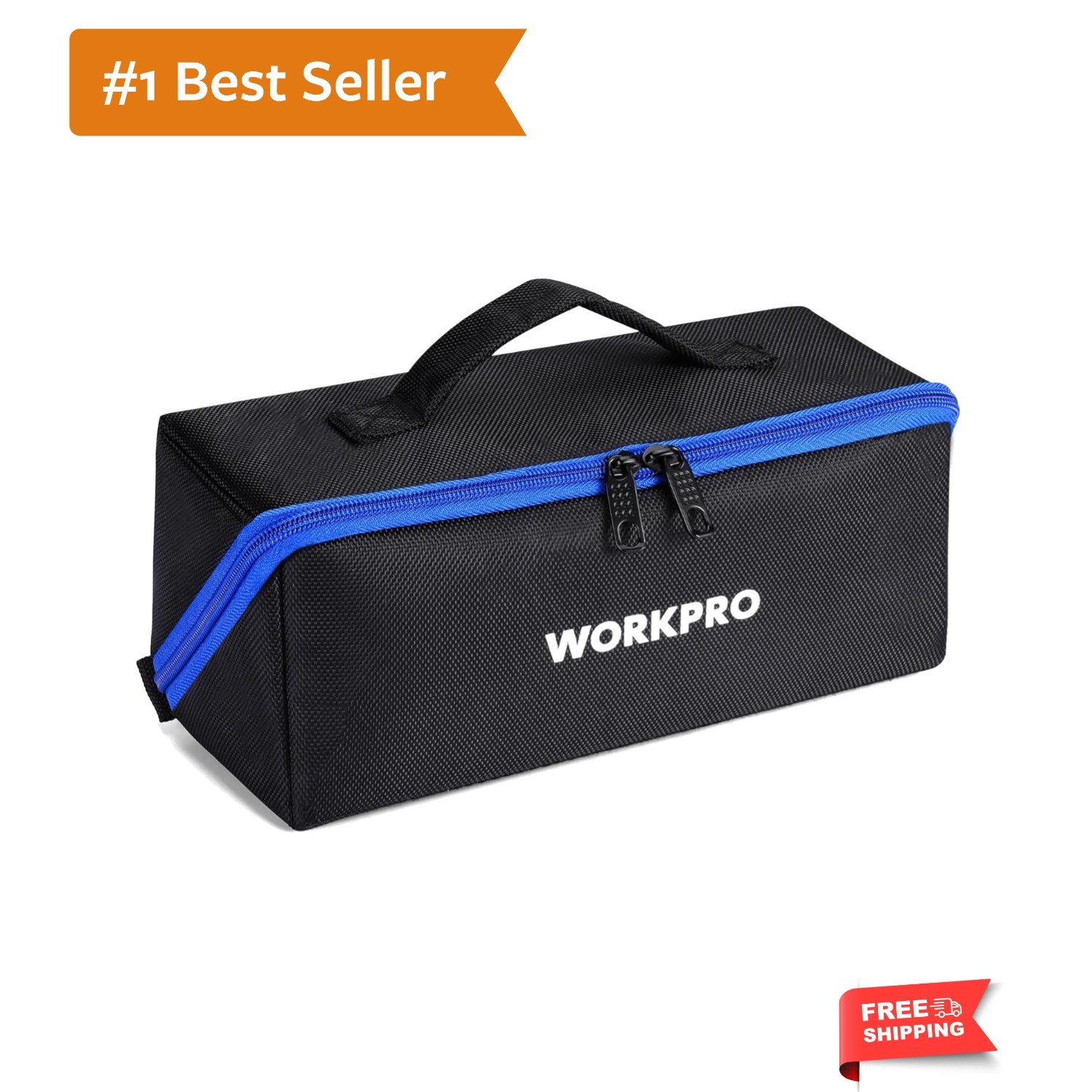 Multipurpose 10″ Tool Organizer Bag with Heavy-Duty Zippers for Professionals