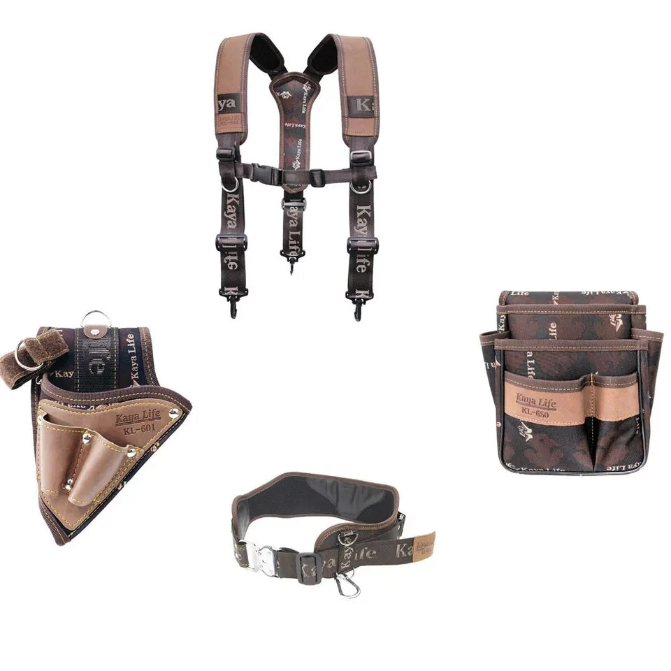 KAYA LIFE KL-600 Work Tool Belt Suspenders Drill Tool Belt Pouch Holder
