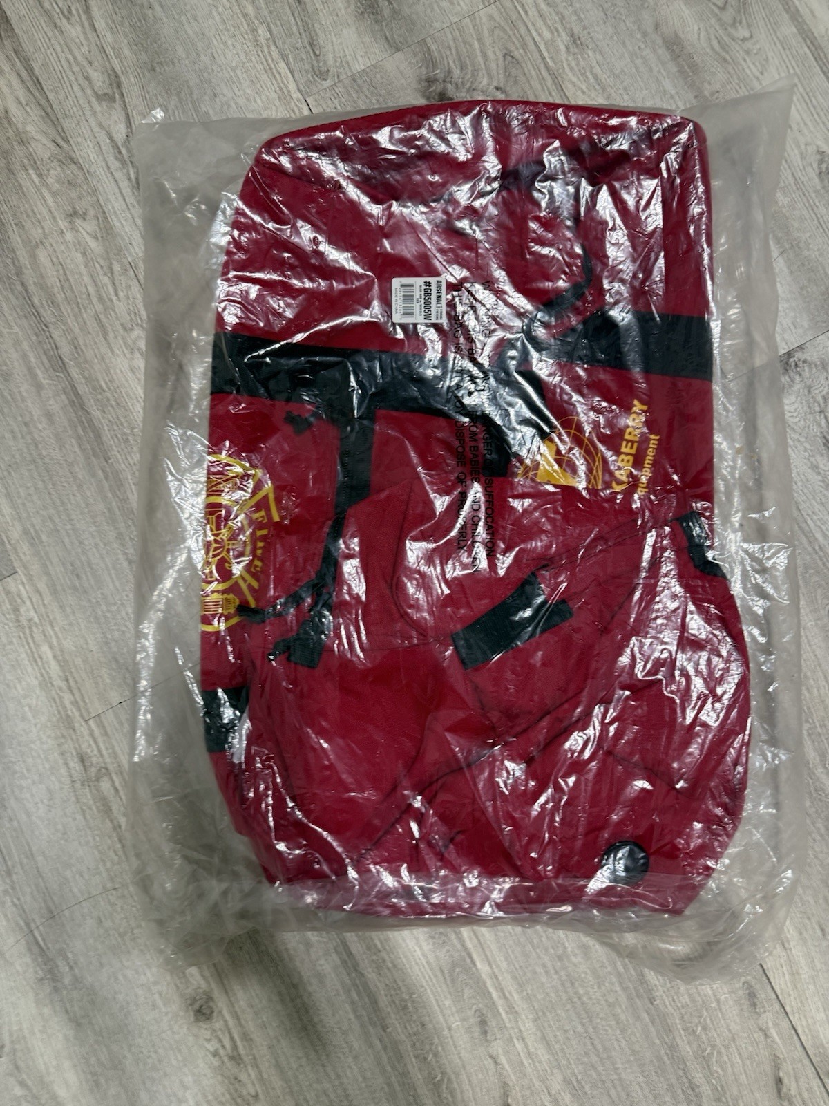 Ergodyne Gb5005w Duffel Bag, Polyester, 31 In L, 14 In W, Red