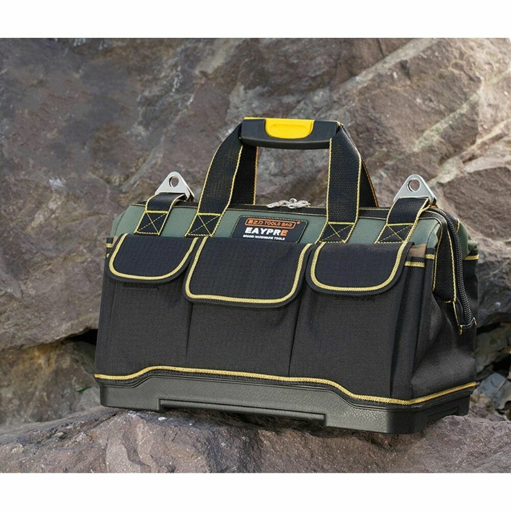 New Tool Bags 13″ 16″ 18″ 20″ 1680D Oxford Cloth Electrician Bag Top Wide Mouth