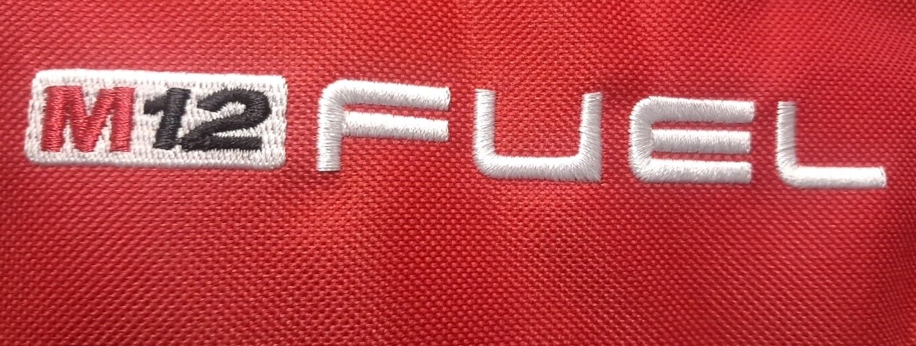 NEW Milwaukee FUEL Logo 14” M12 Zipper Contractor Soft Case Tote Empty Tool Bag